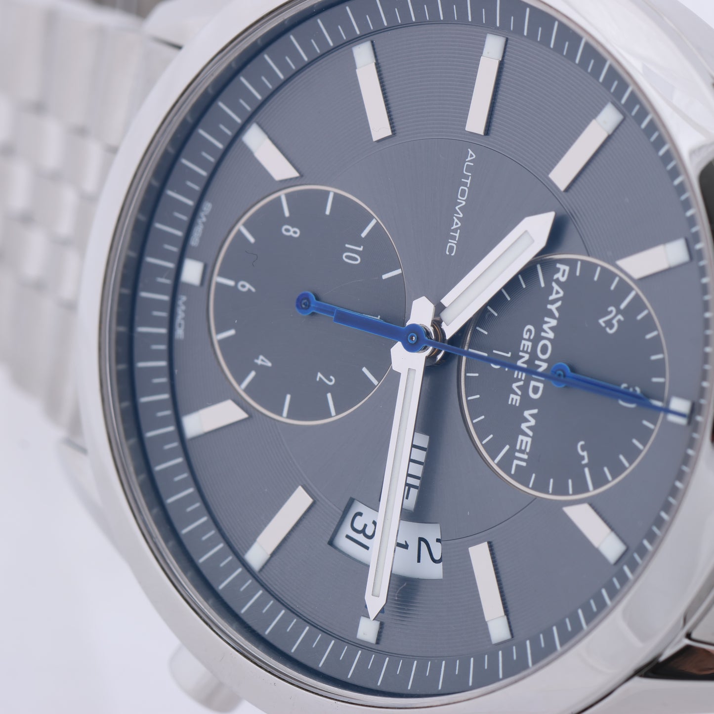Raymond Weil Freelancer 7735-ST-60001 Grey/Steel 42 mm Watch