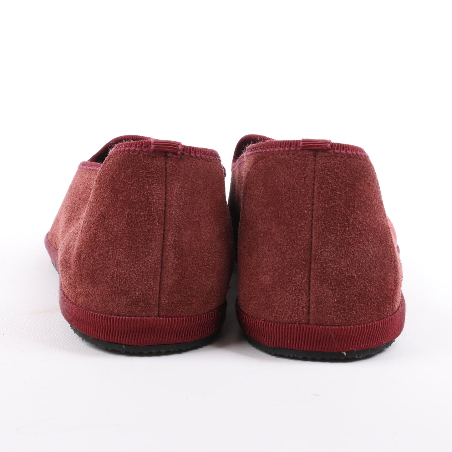 CORNELIANI Samt-Loafer in Burgund, Größe 40 EU