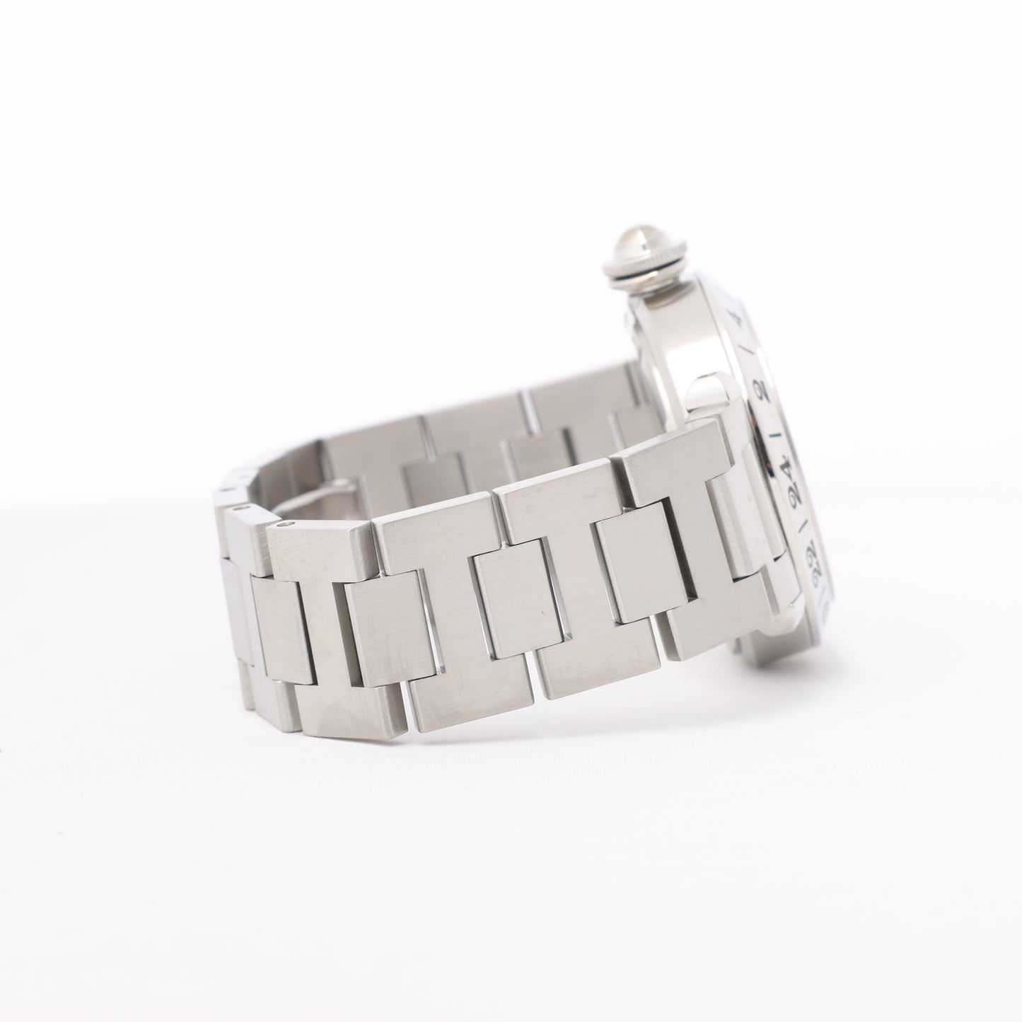 CARTIER Pasha C W31049M7 2550824719CD SS AT Black Dial Watch