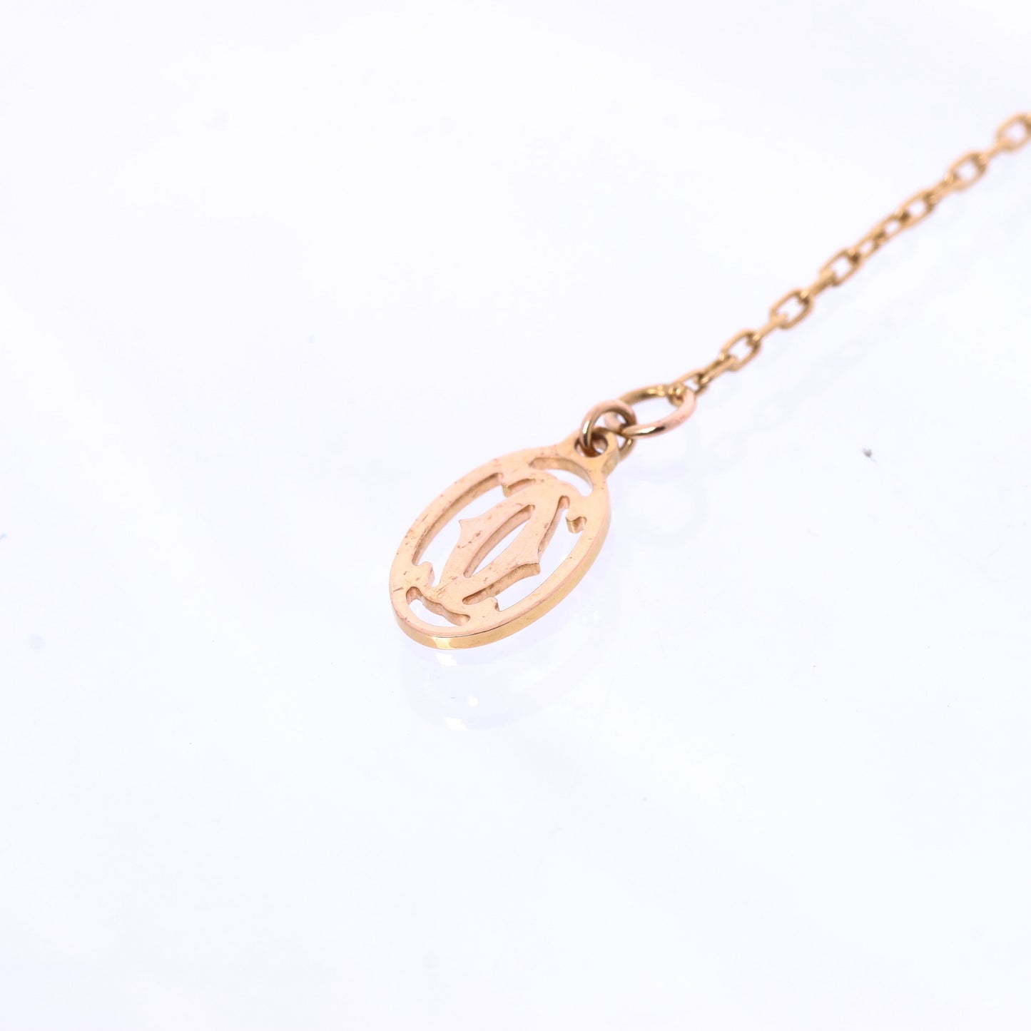 Cartier Damenuhr SM Diamanthalskette 750(PG) 2,7g CRB7215700
