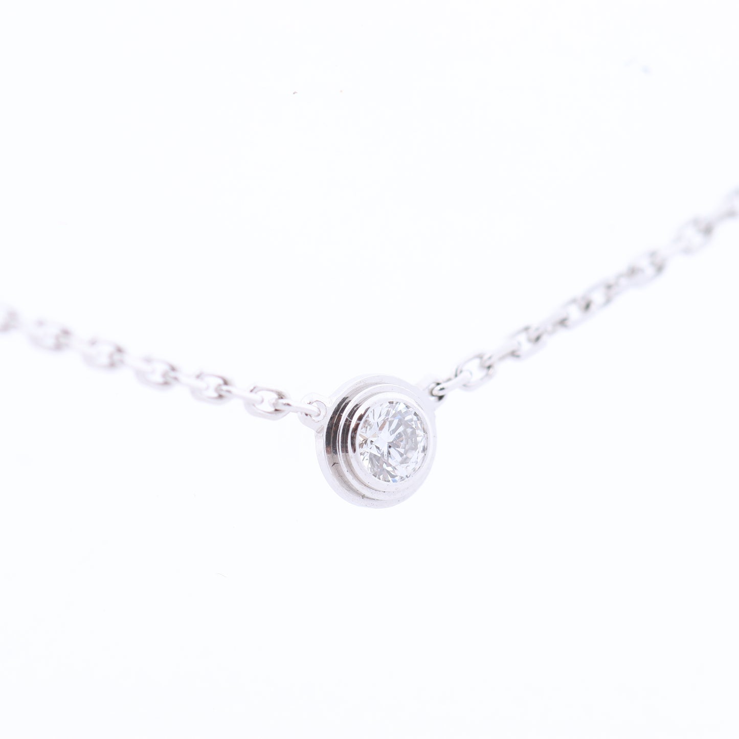 Cartier Damenuhr XS Diamond Necklace 750(WG) 2.3g CRB7224515