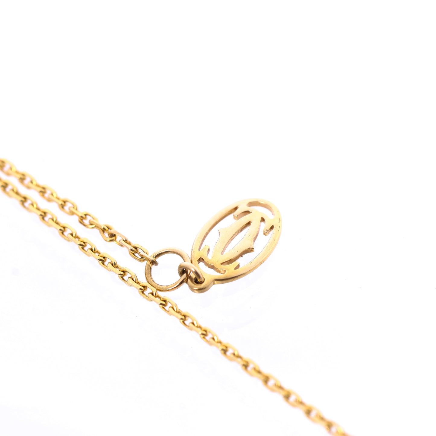 Cartier Damenuhr XS Diamanthalskette 750(YG) 2,2g CRB7224517