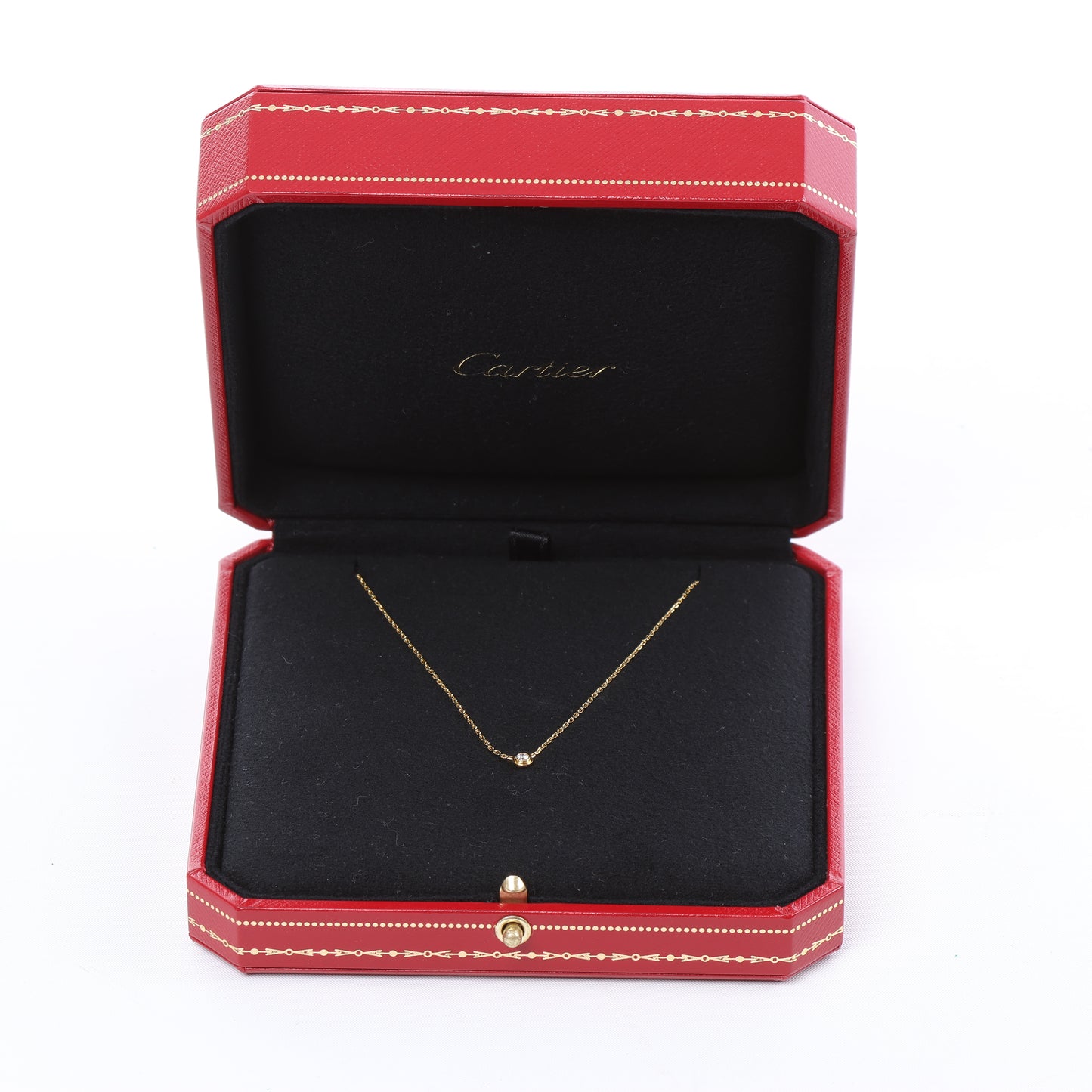 Cartier Damenuhr XS Diamanthalskette 750(YG) 2,2g CRB7224517