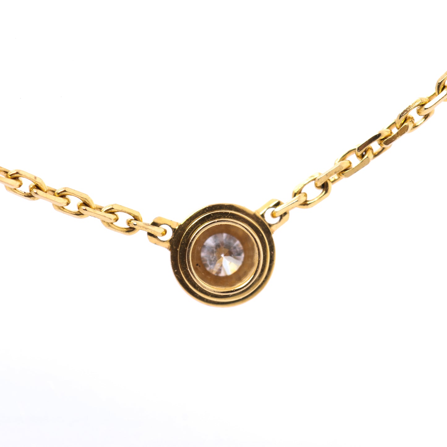 Cartier Damenuhr XS Diamanthalskette 750(YG) 2,2g CRB7224517