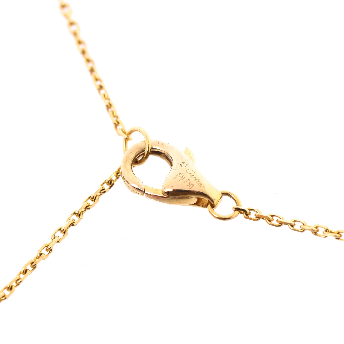 Cartier Damenuhr XS Diamanthalskette 750(YG) 2,2g CRB7224517