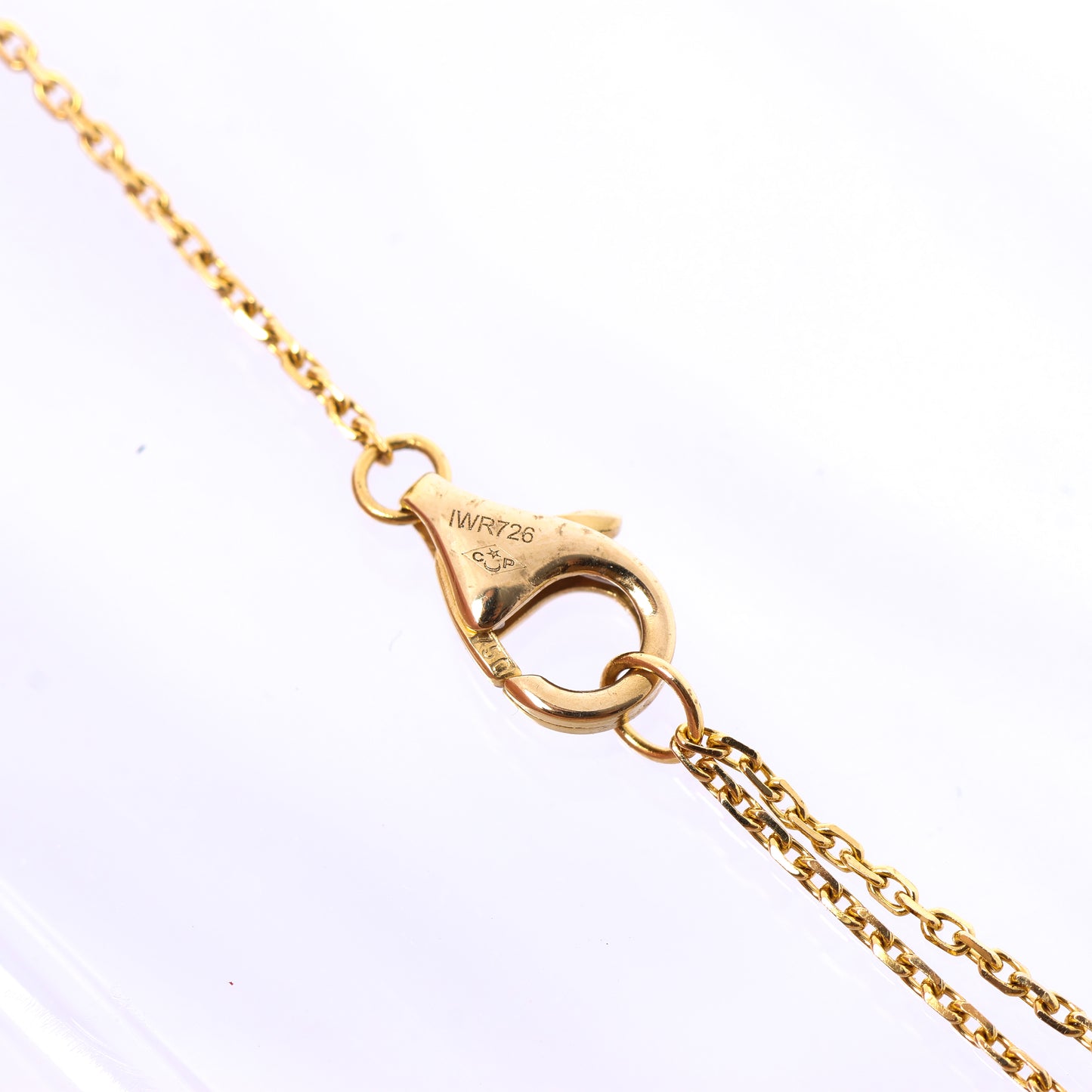 Cartier Damenuhr XS Diamanthalskette 750(YG) 2,2g CRB7224517