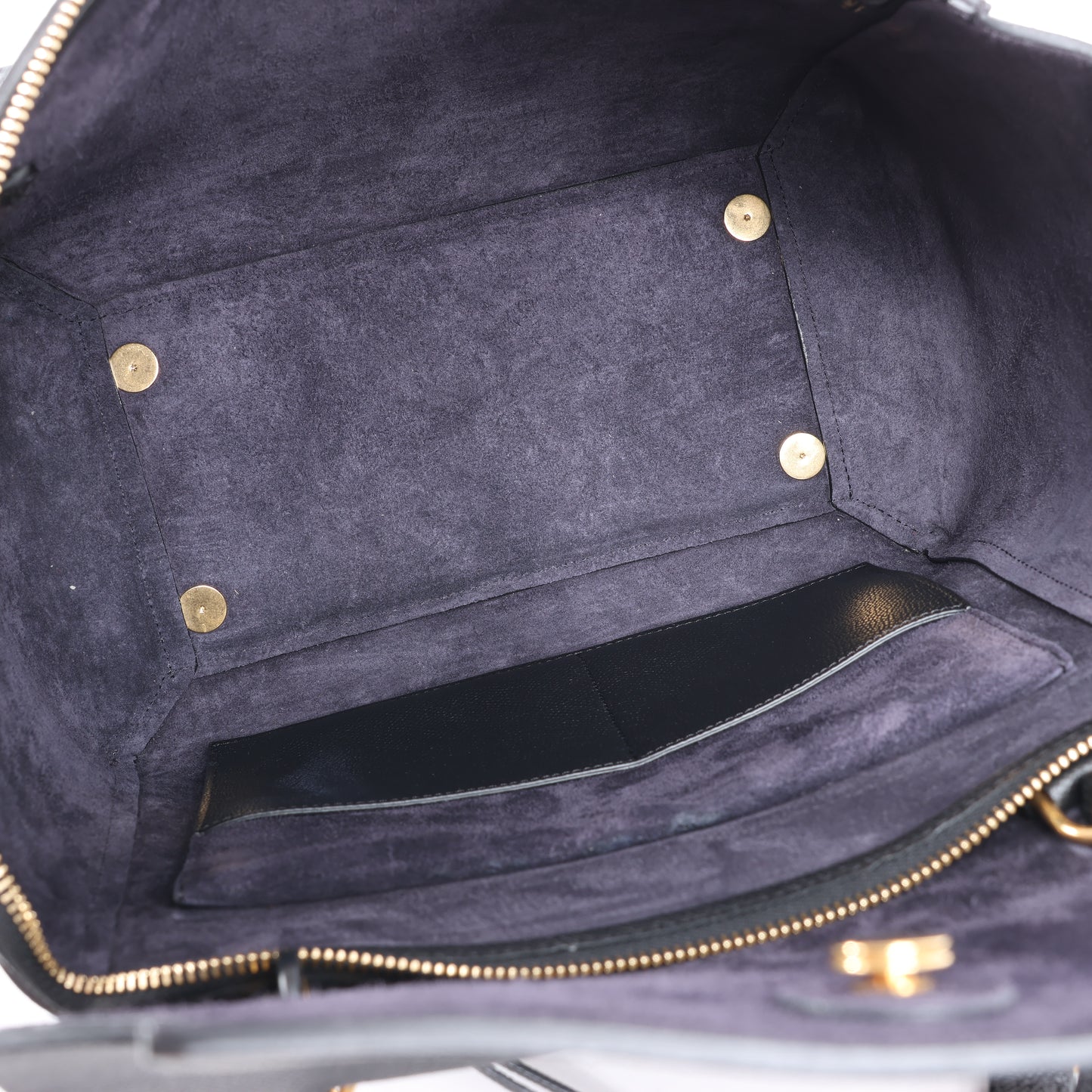 Celine – Gürteltasche Mini – 2-Wege-Handtasche aus schwarzem Leder