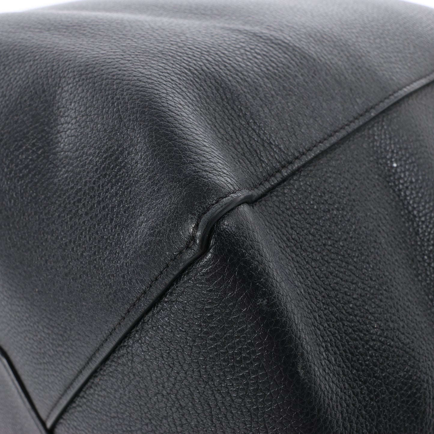 CELINE Hippo Phantom Small Cabas Tie Shoulder bag in Black