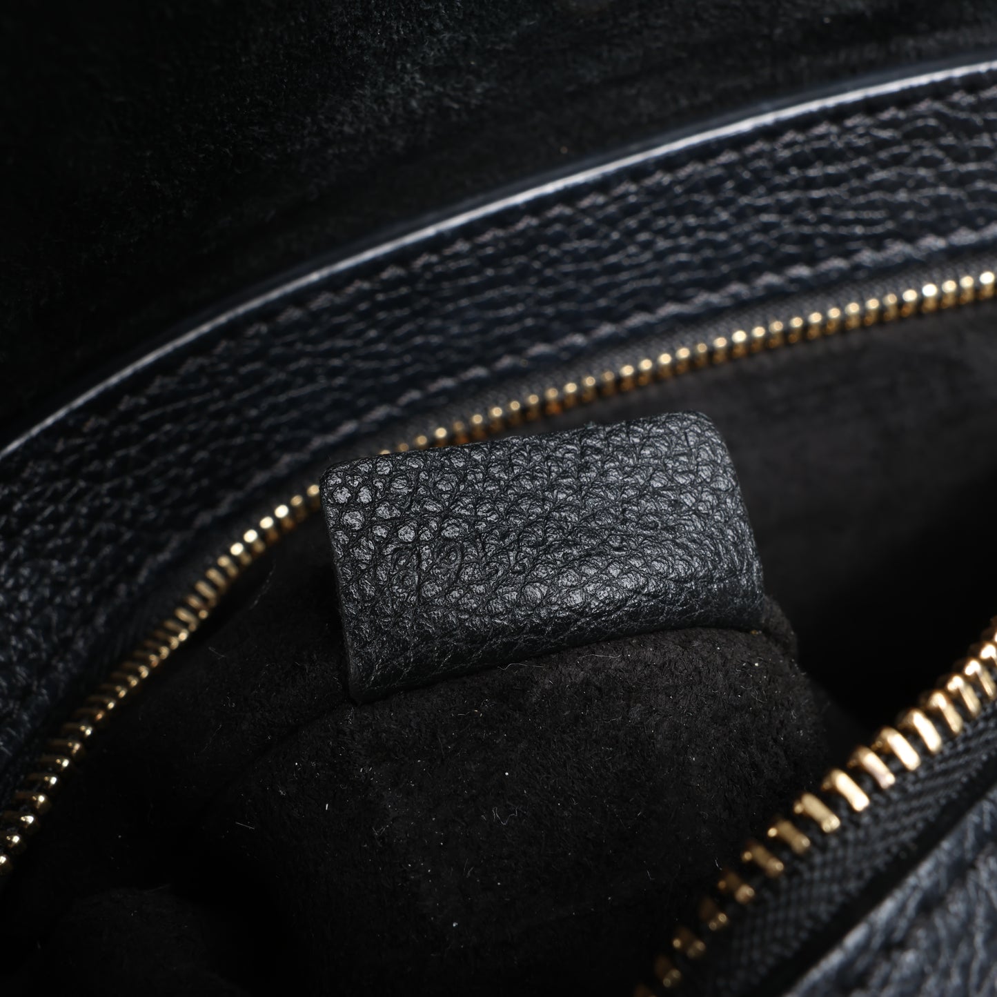CELINE Hippo Phantom Small Cabas Tie Shoulder bag in Black