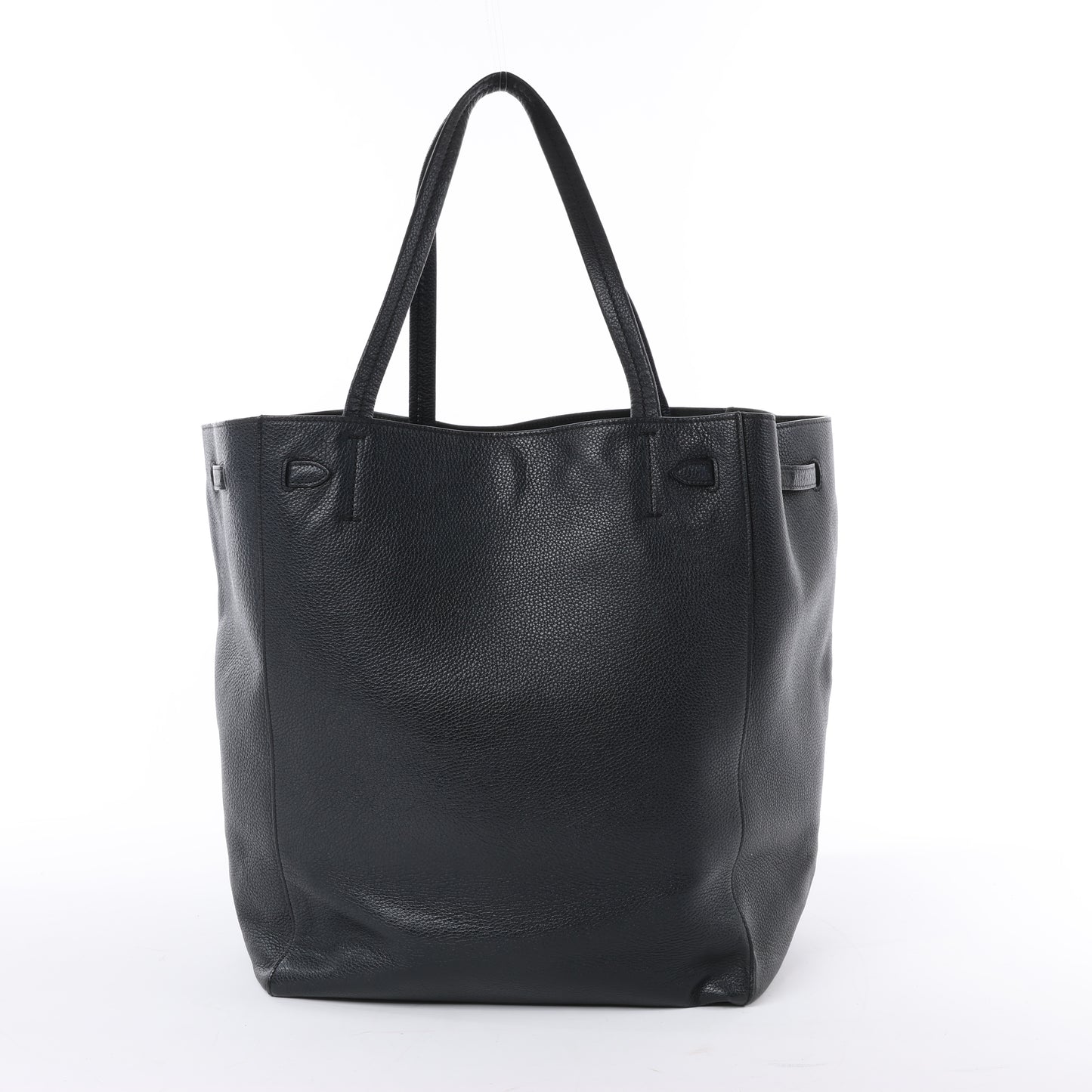 CELINE Hippo Phantom Small Cabas Tie Shoulder bag in Black