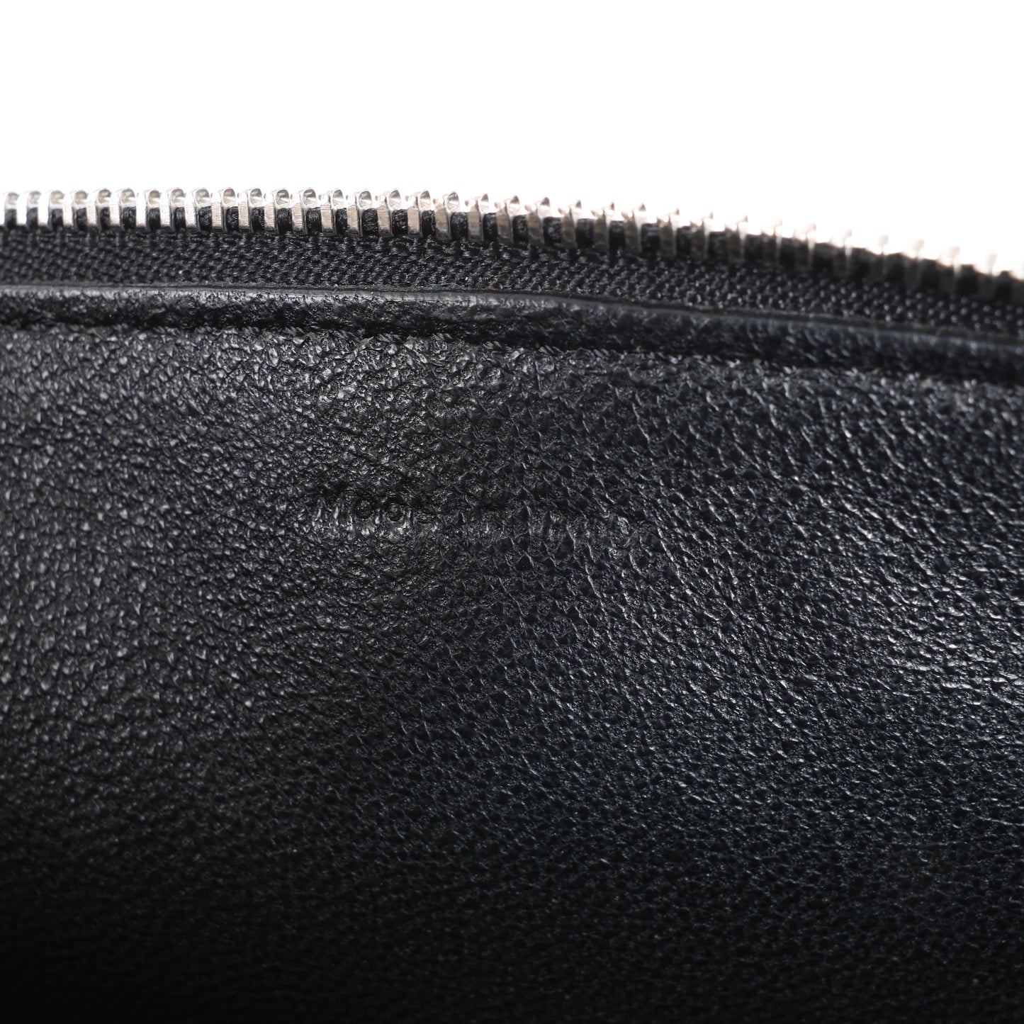 Celine Trio Oversized Edge Leder-Umhängetasche in Schwarz