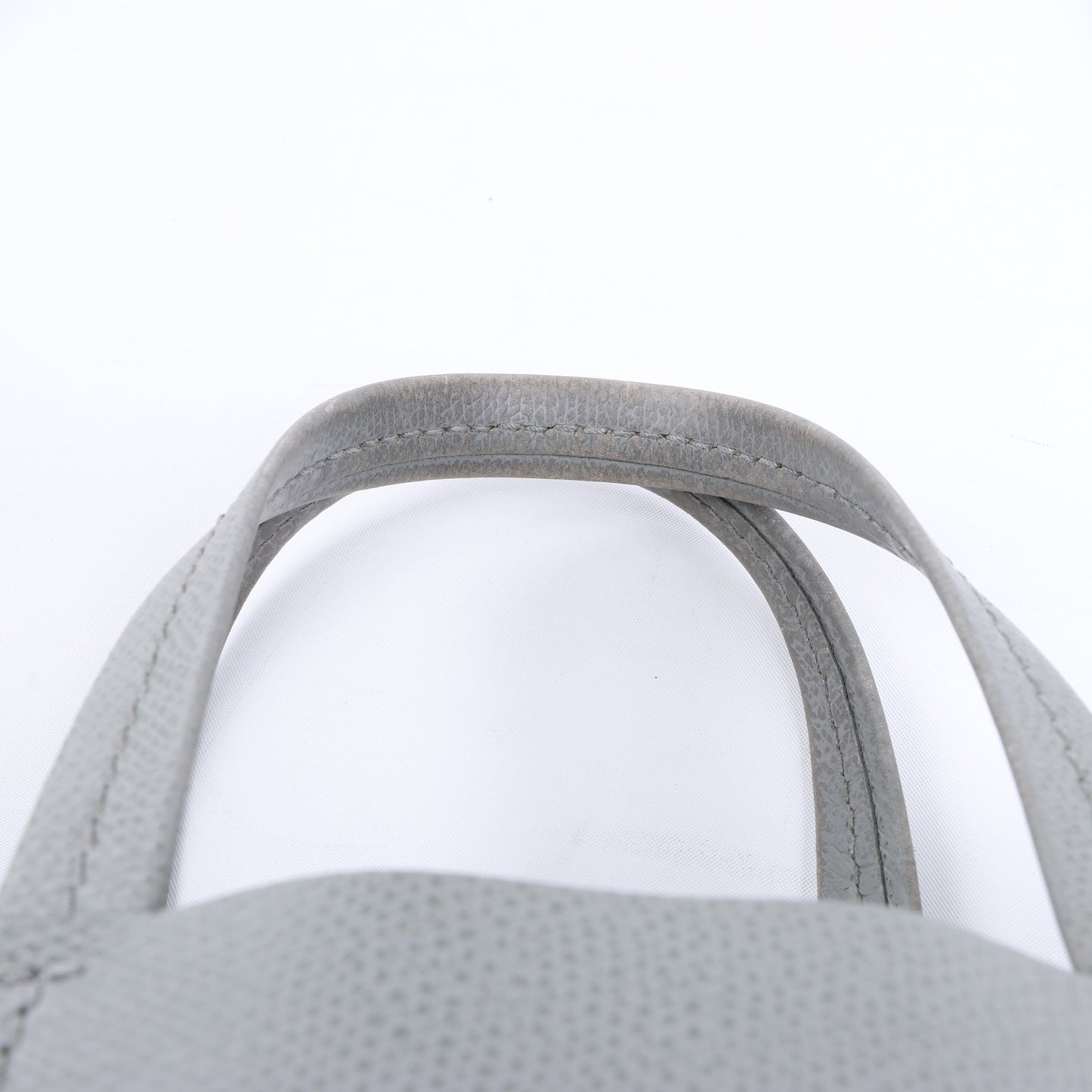 CELINE Vertical Cabas Kleine 2-Wege-Handtasche aus Leder in Grau