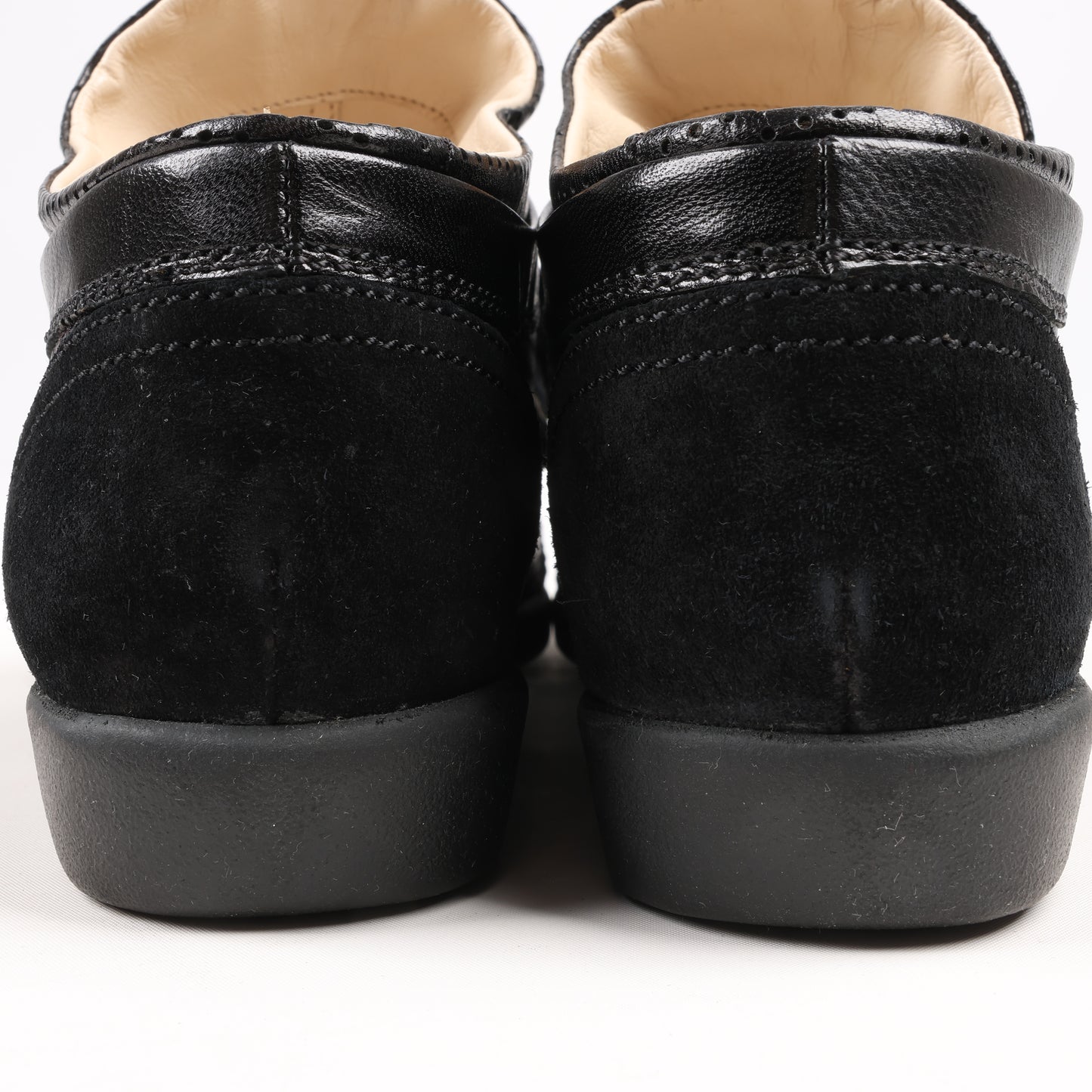 CHANEL Coco Mark 11P Wildleder x Leder Sneakers 37 in Schwarz G25313