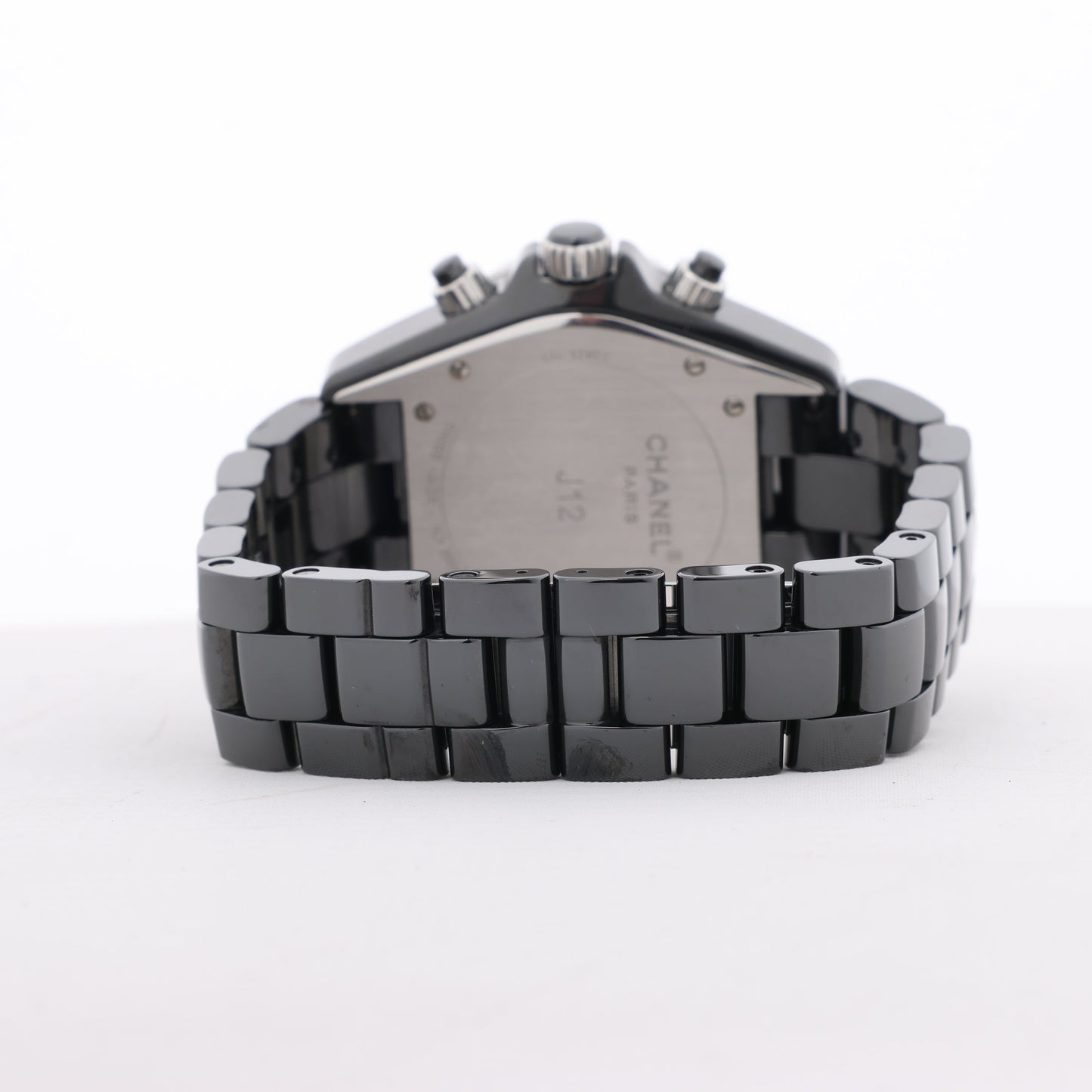 Chanel J12 H1009 IG17972 SS×CE AT Uhr mit schwarzem Zifferblatt