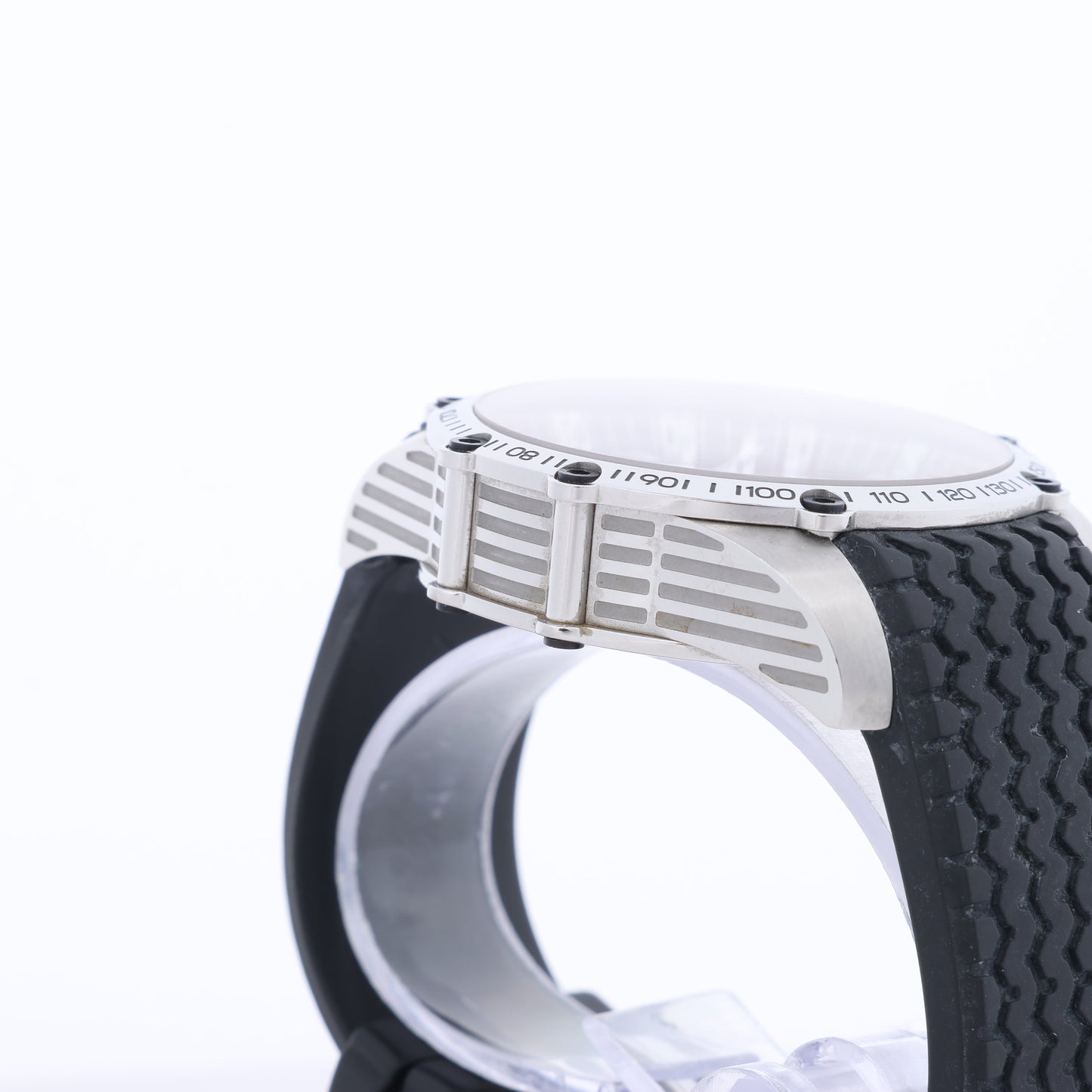Chopard Mille Miglia 8523 1636351 SS & Rubber AT Uhr mit schwarzem Zifferblatt