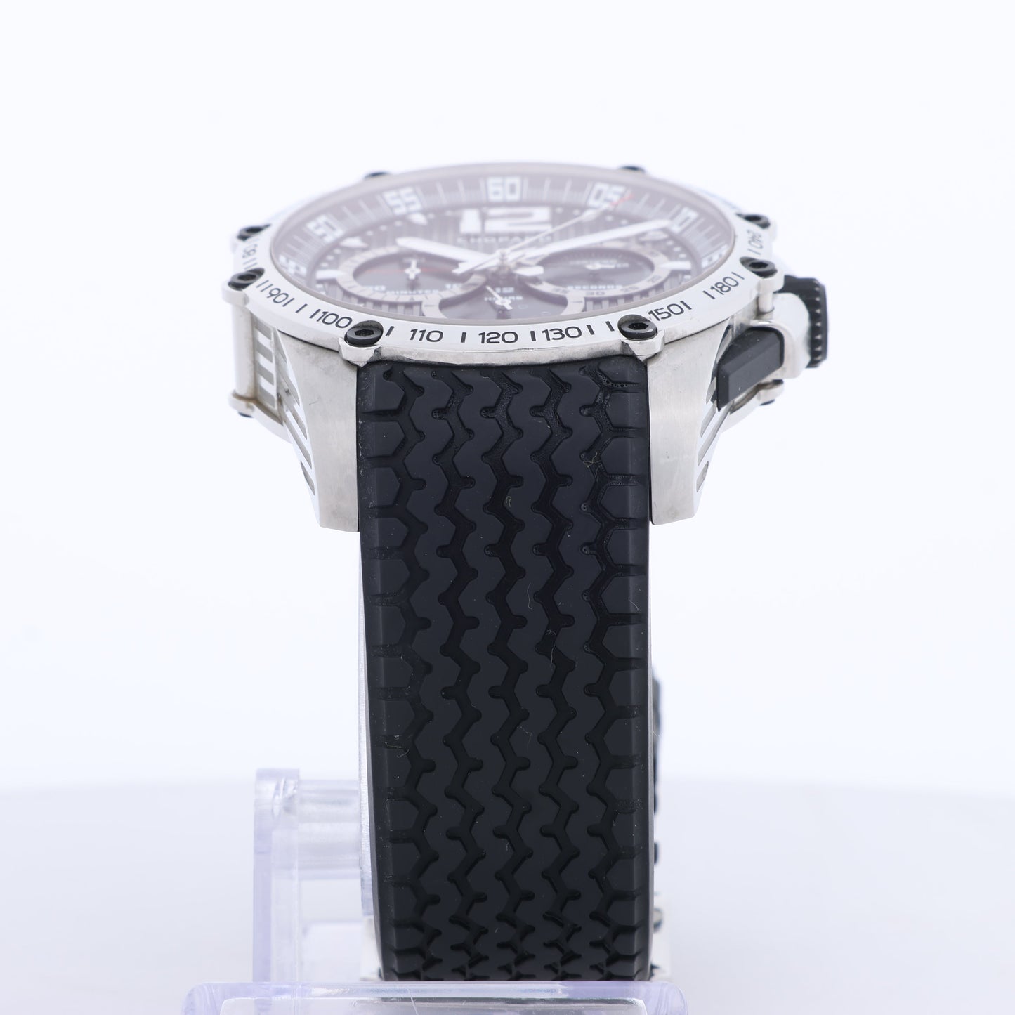 Chopard Mille Miglia 8523 1636351 SS & Rubber AT Uhr mit schwarzem Zifferblatt