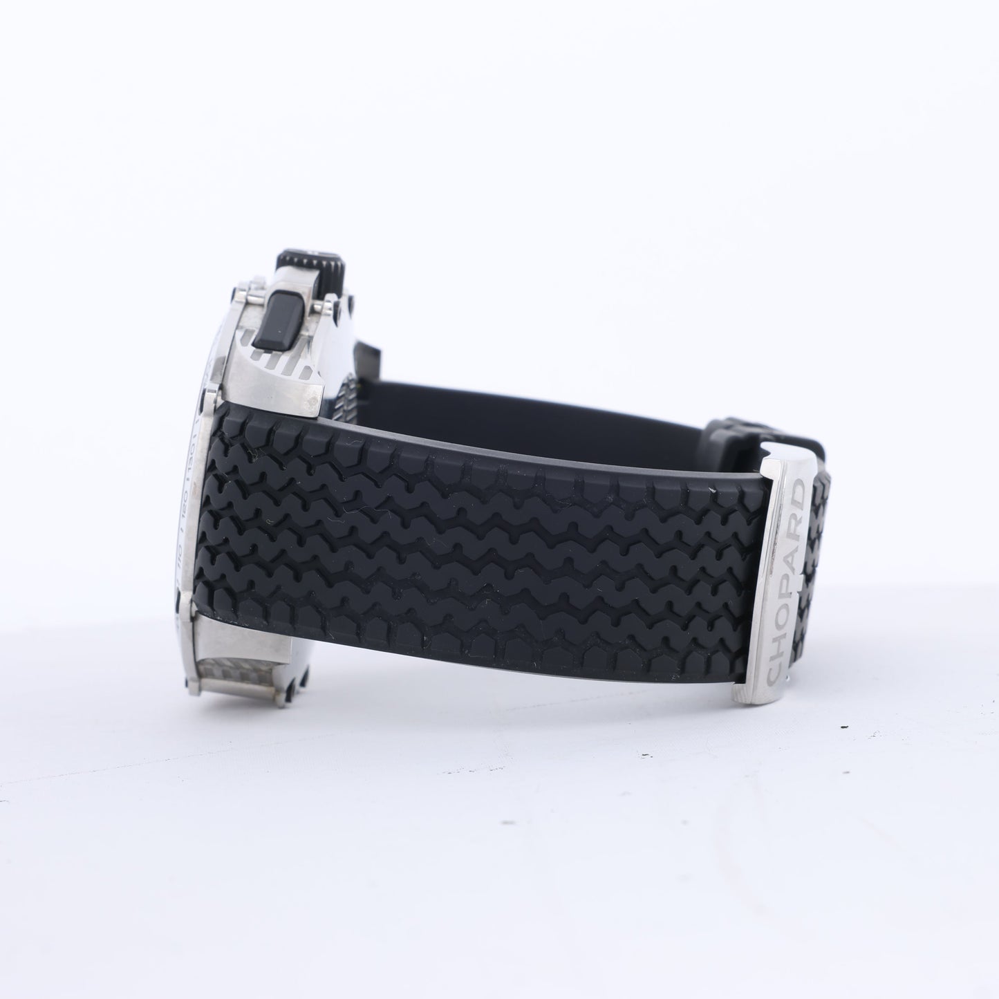 Chopard Mille Miglia 8523 1636351 SS & Rubber AT Uhr mit schwarzem Zifferblatt