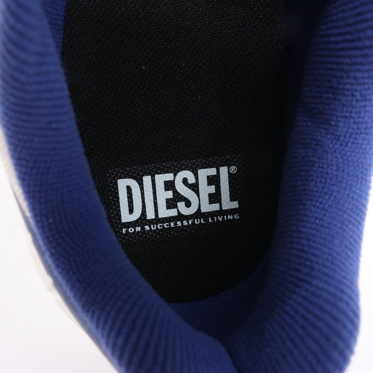Diesel Multi D-Airspeed Low-Striped Sneakers aus beschichtetem Ripstop, Größe 42 EU