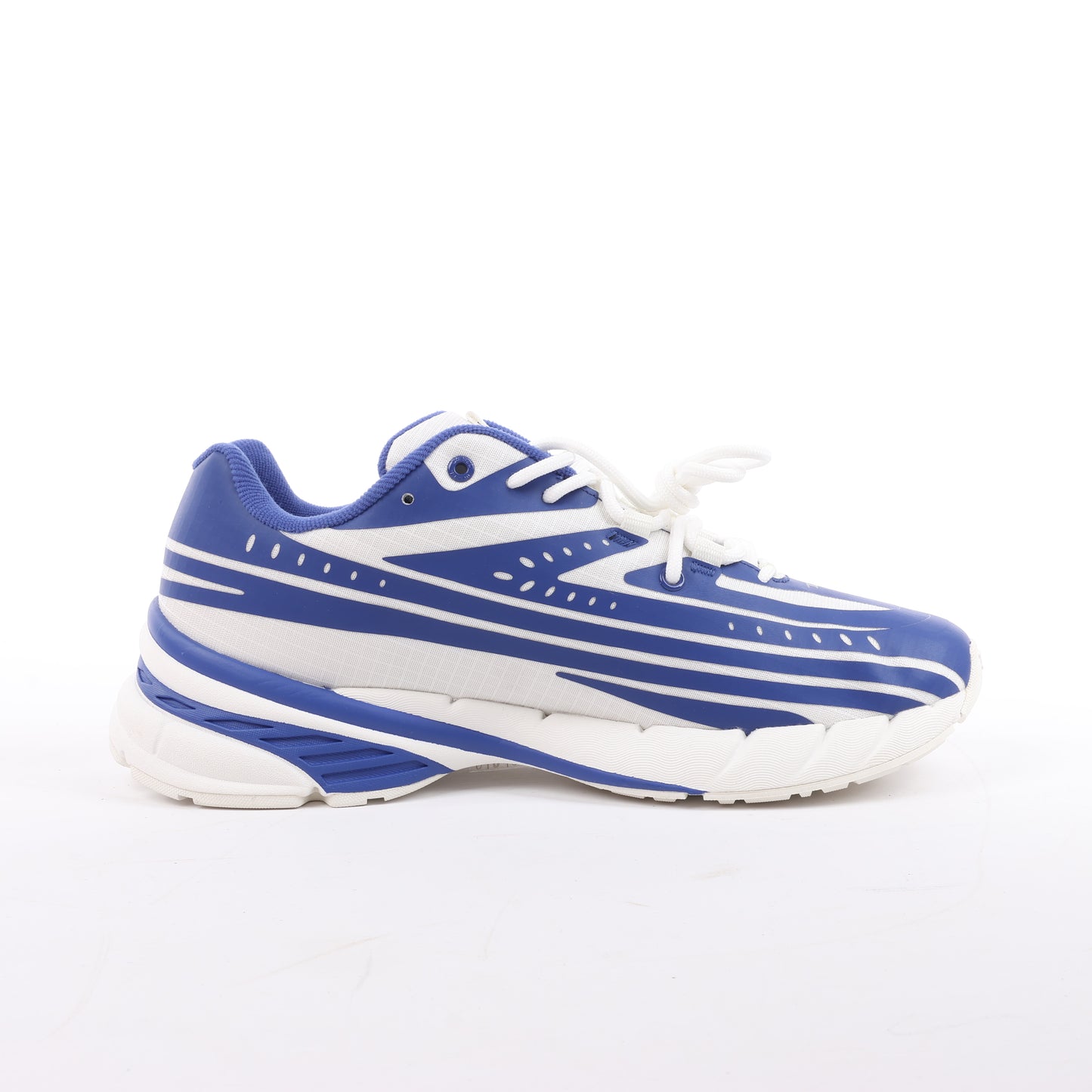 Diesel Multi D-Airspeed Low-Striped Sneakers aus beschichtetem Ripstop, Größe 42 EU