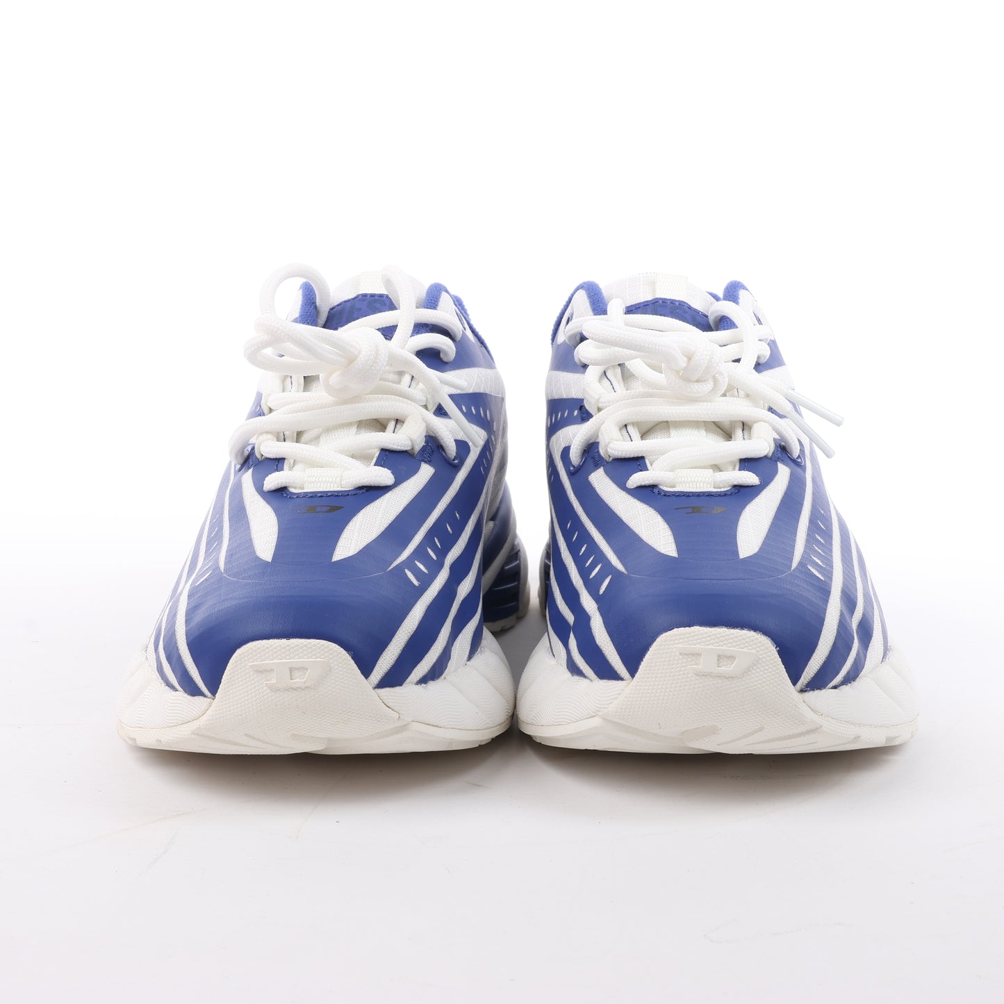 Diesel Multi D-Airspeed Low-Striped Sneakers aus beschichtetem Ripstop, Größe 42 EU