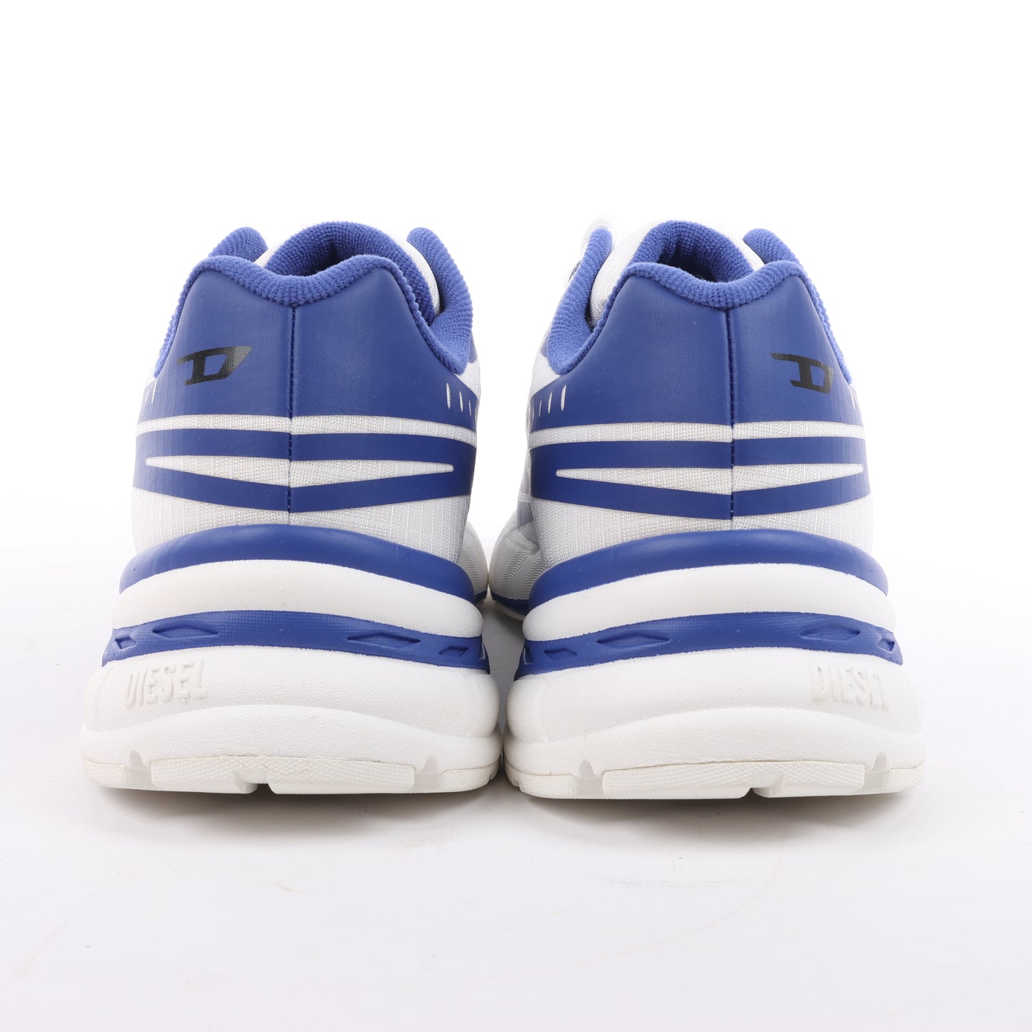 Diesel Multi D-Airspeed Low-Striped Sneakers aus beschichtetem Ripstop, Größe 42 EU