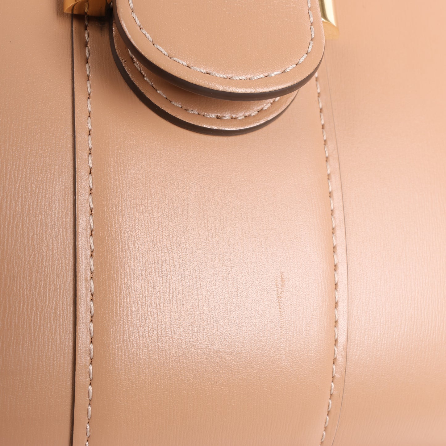 Delvaux Brillant MM Leder 2Way Handtasche in Beige