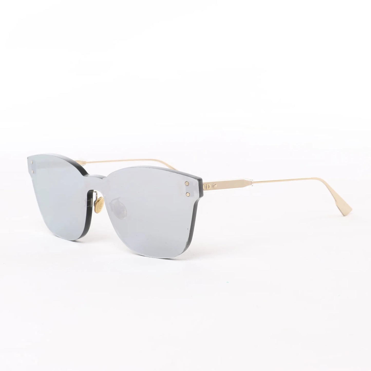 Dior – Verspiegelte Sonnenbrille „Color Quake 2“ in Silber