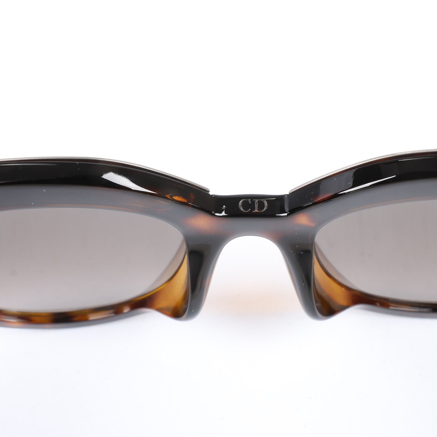 Dior Brown Havana Dior Soft 1 Cat Eye Sunglasses