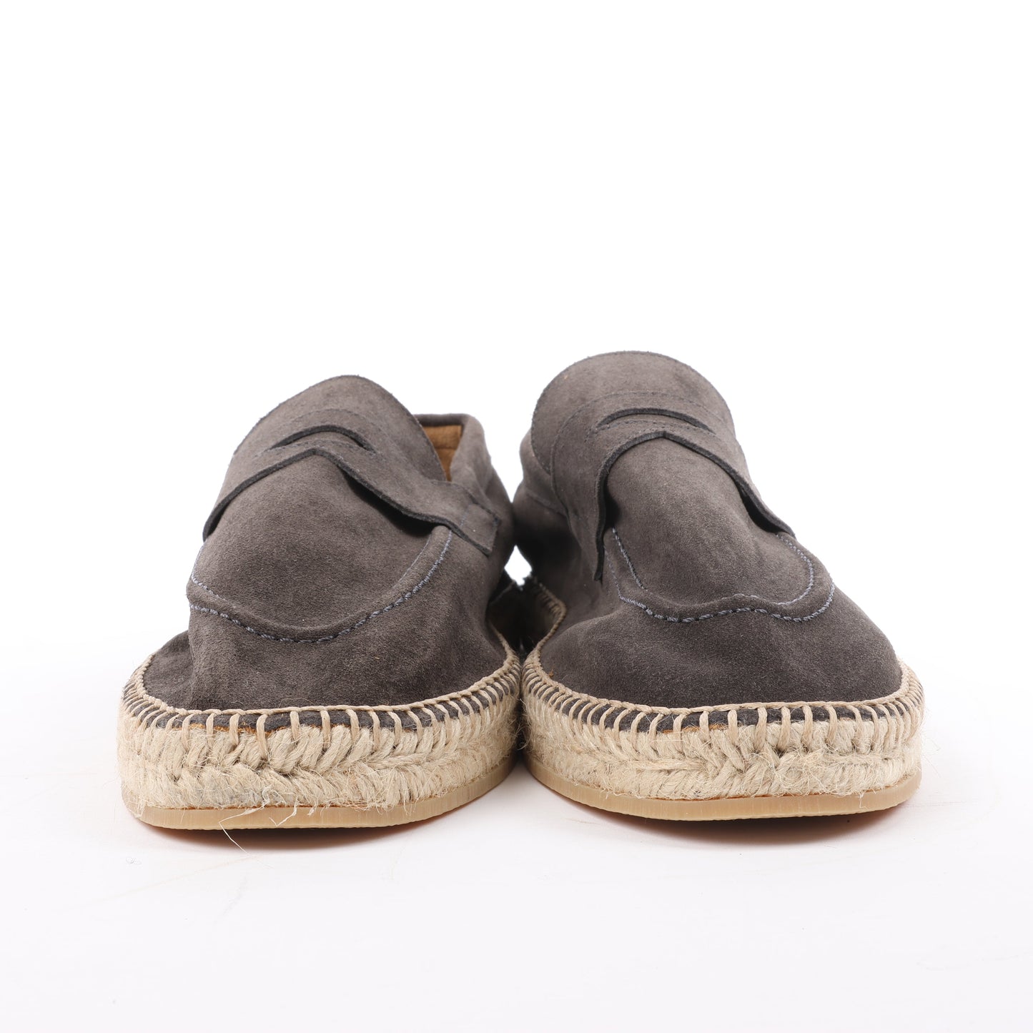 ELEVENTY Suede Espadrilles in Brown, Side 44 EU KEEP