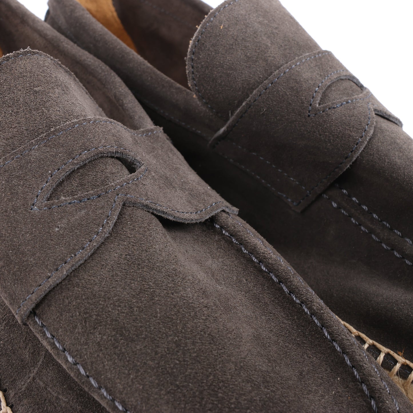 ELEVENTY Suede Espadrilles in Brown, Side 44 EU KEEP