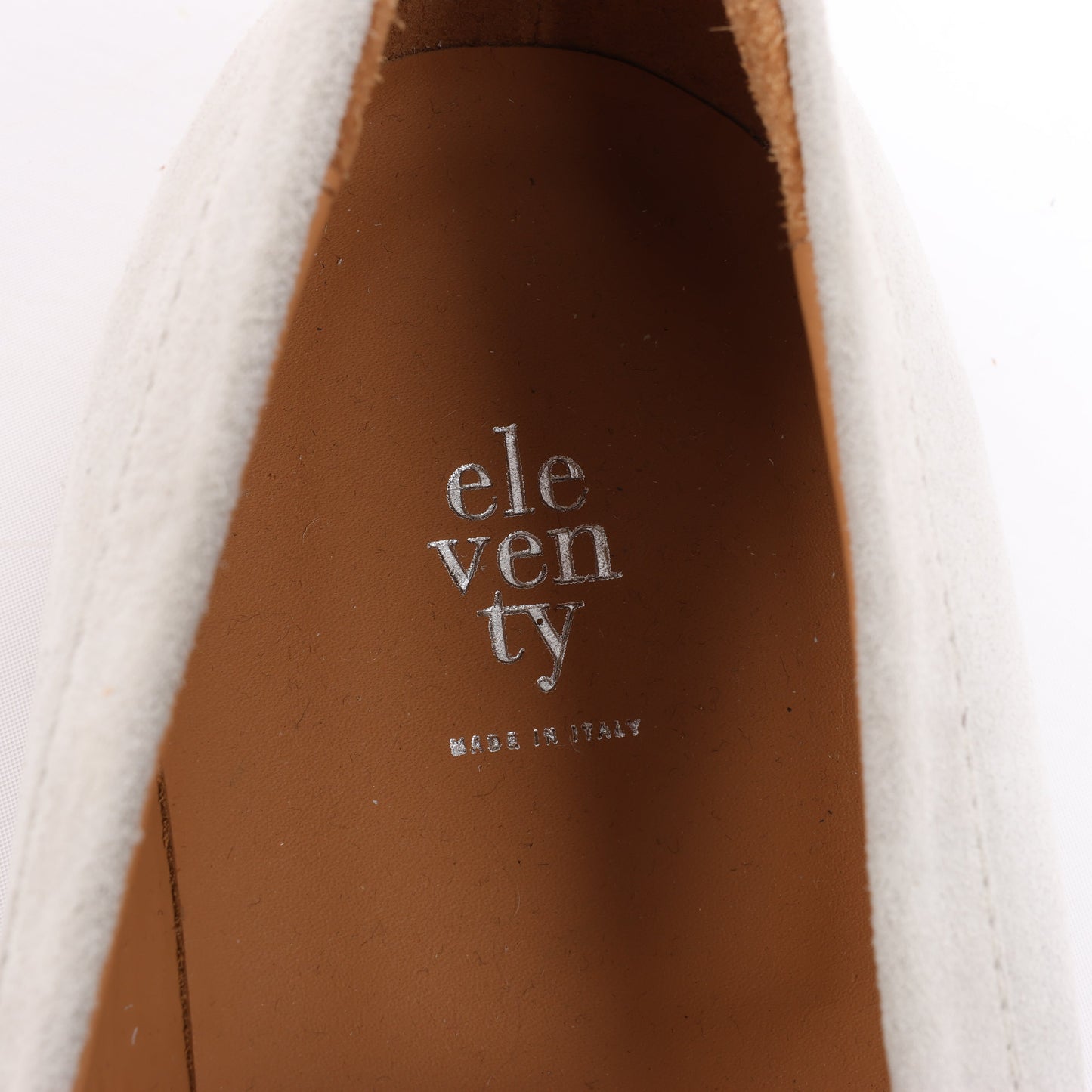 ELEVENTY Wildleder-Loafer in Hellgrau, Seite 44 EU