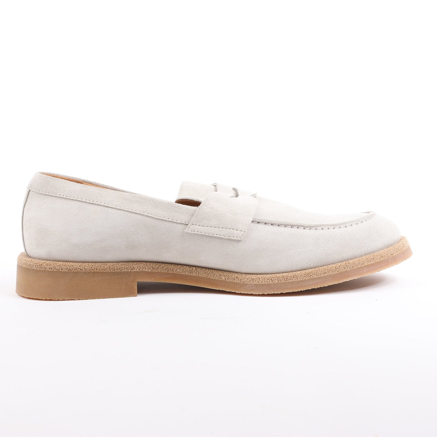 ELEVENTY Wildleder-Loafer in Hellgrau, Seite 44 EU