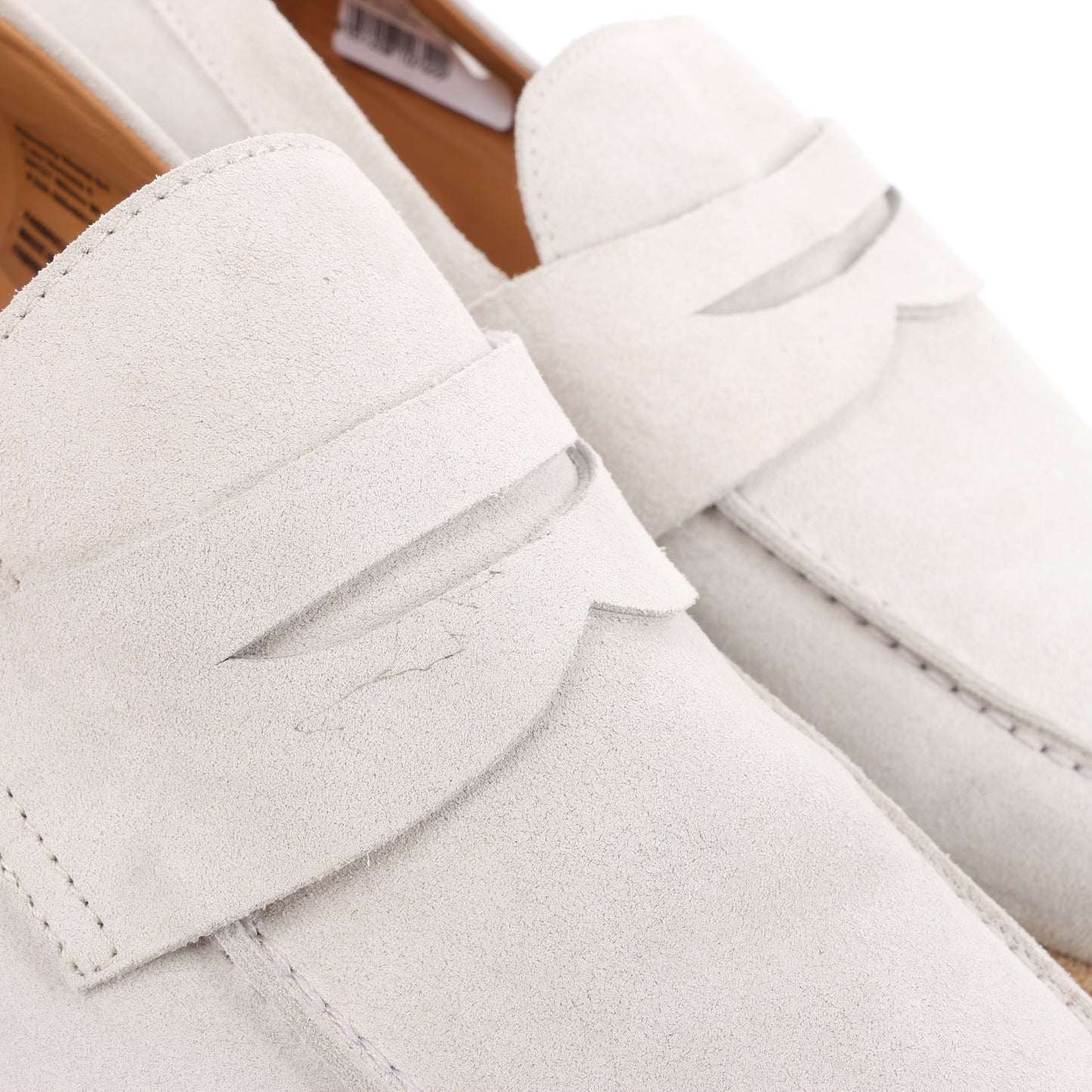ELEVENTY Wildleder-Loafer in Hellgrau, Seite 44 EU