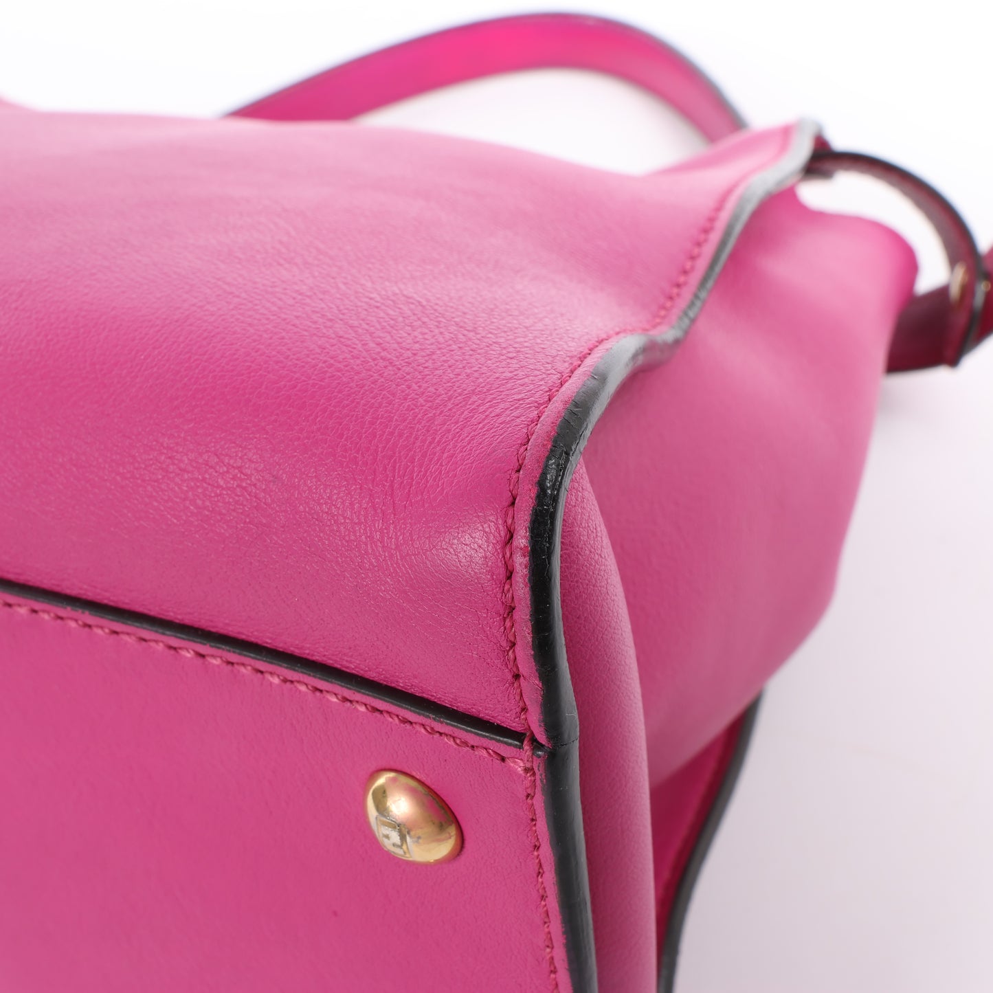 Fendi Peekaboo Regular Leather 2way Handbag in Pink 8BN290