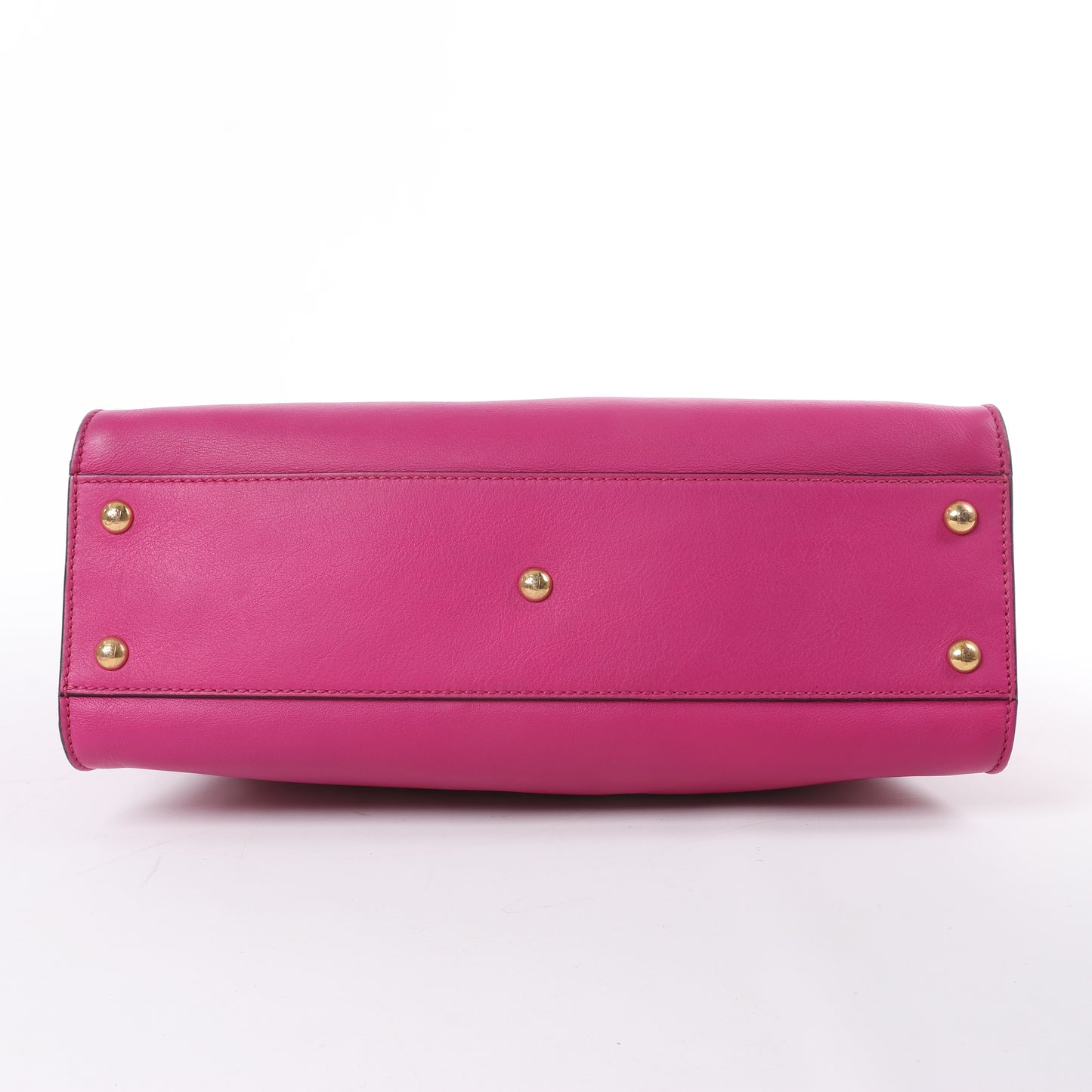 Fendi Peekaboo Regular Leather 2way Handbag in Pink 8BN290