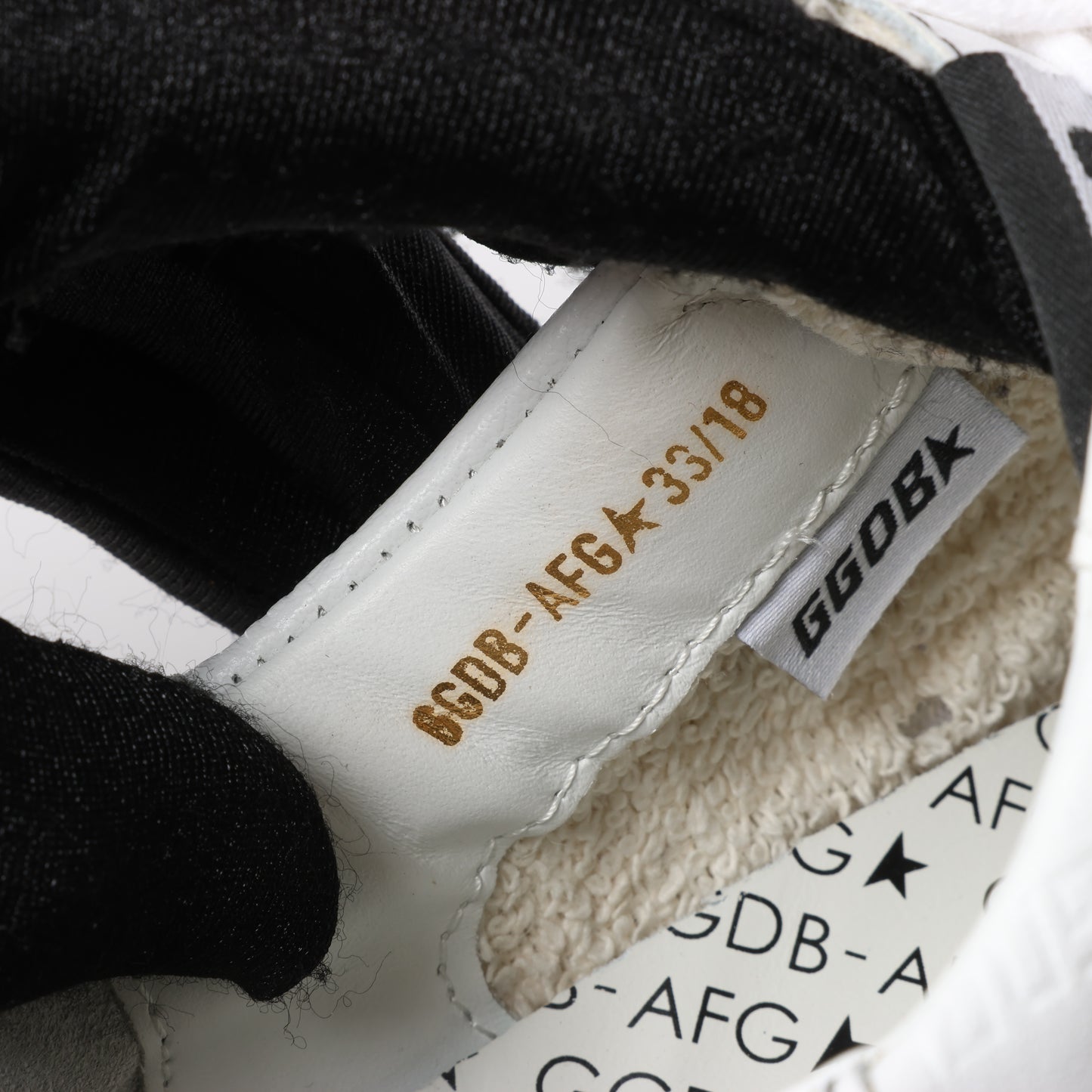 GOLDEN GOOSE Leather Sneakers in White SUPERSTAR, Size 40 EU