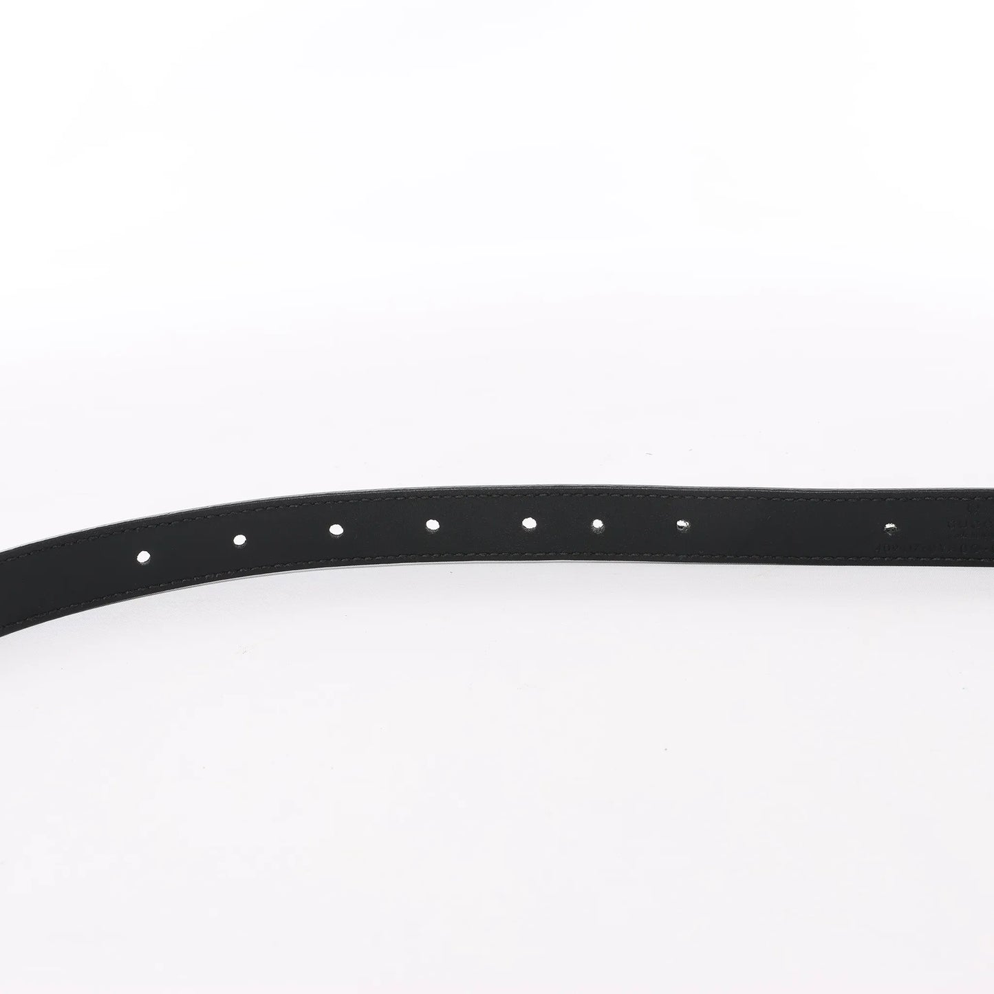 Gucci Double G Leather Belt 95 38 in Black