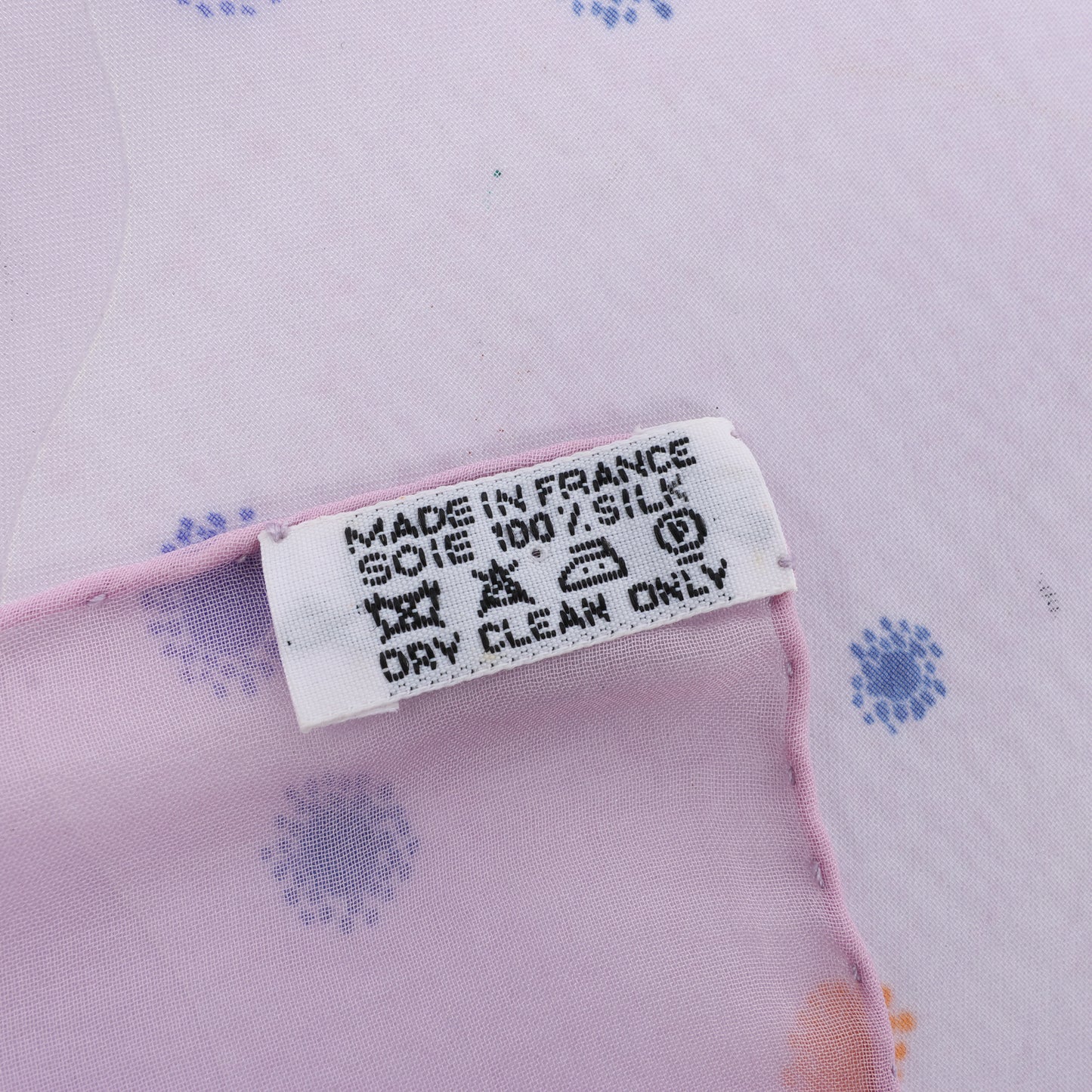 Hermès Carré 90 "La Voie Lactee" 100% Silk Scarf in Purple
