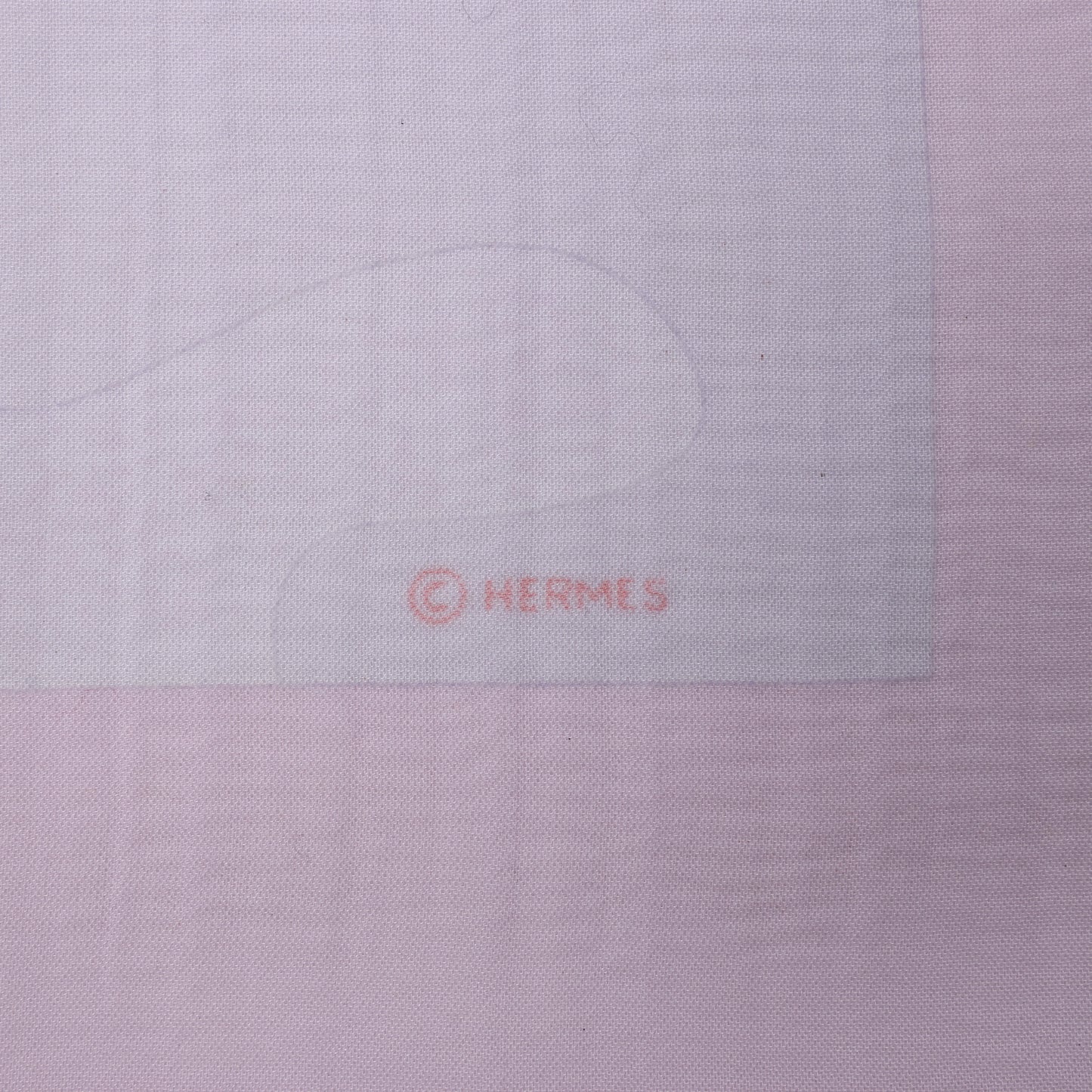 Hermès Carré 90 "La Voie Lactee" 100% Silk Scarf in Purple