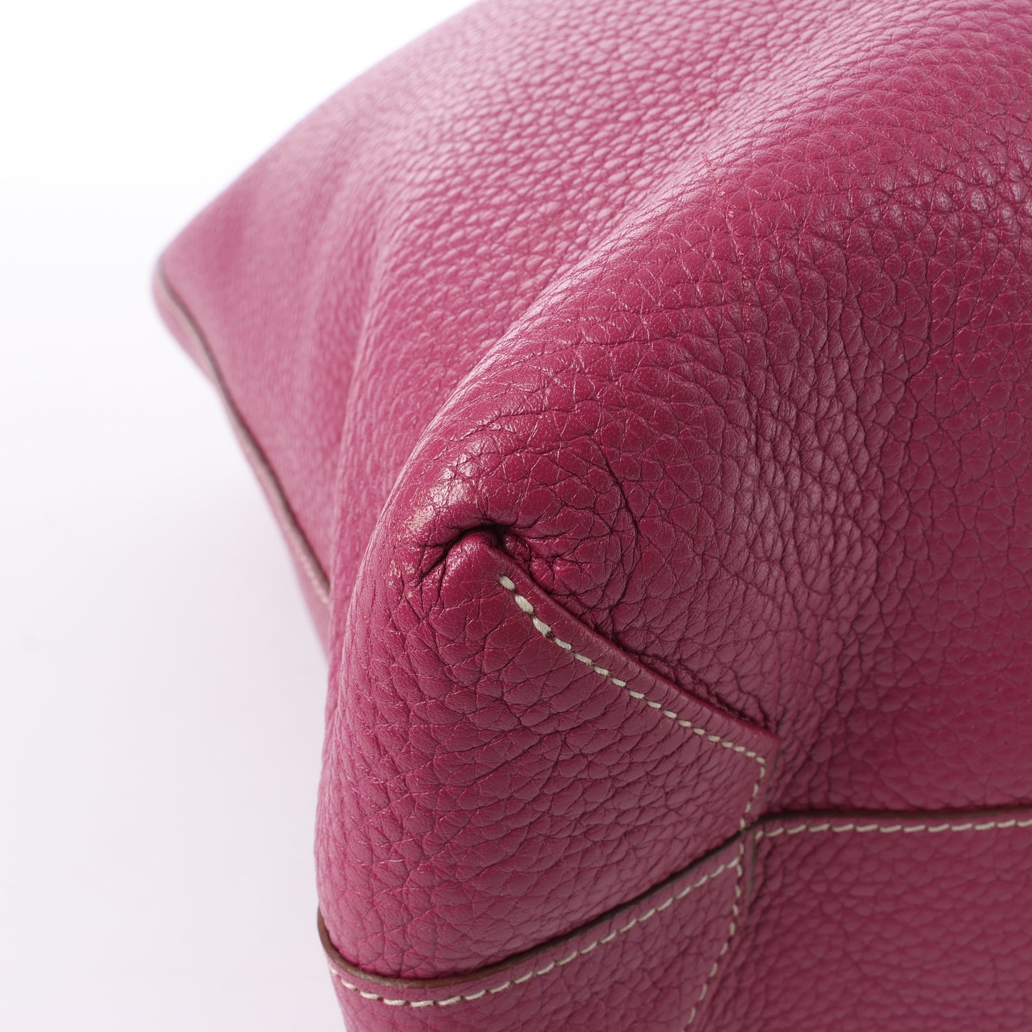 HERMES Double Sense 36 Shoulder Bag Taurillon Clemence Tosca × Marron d'Inde □P:2012
