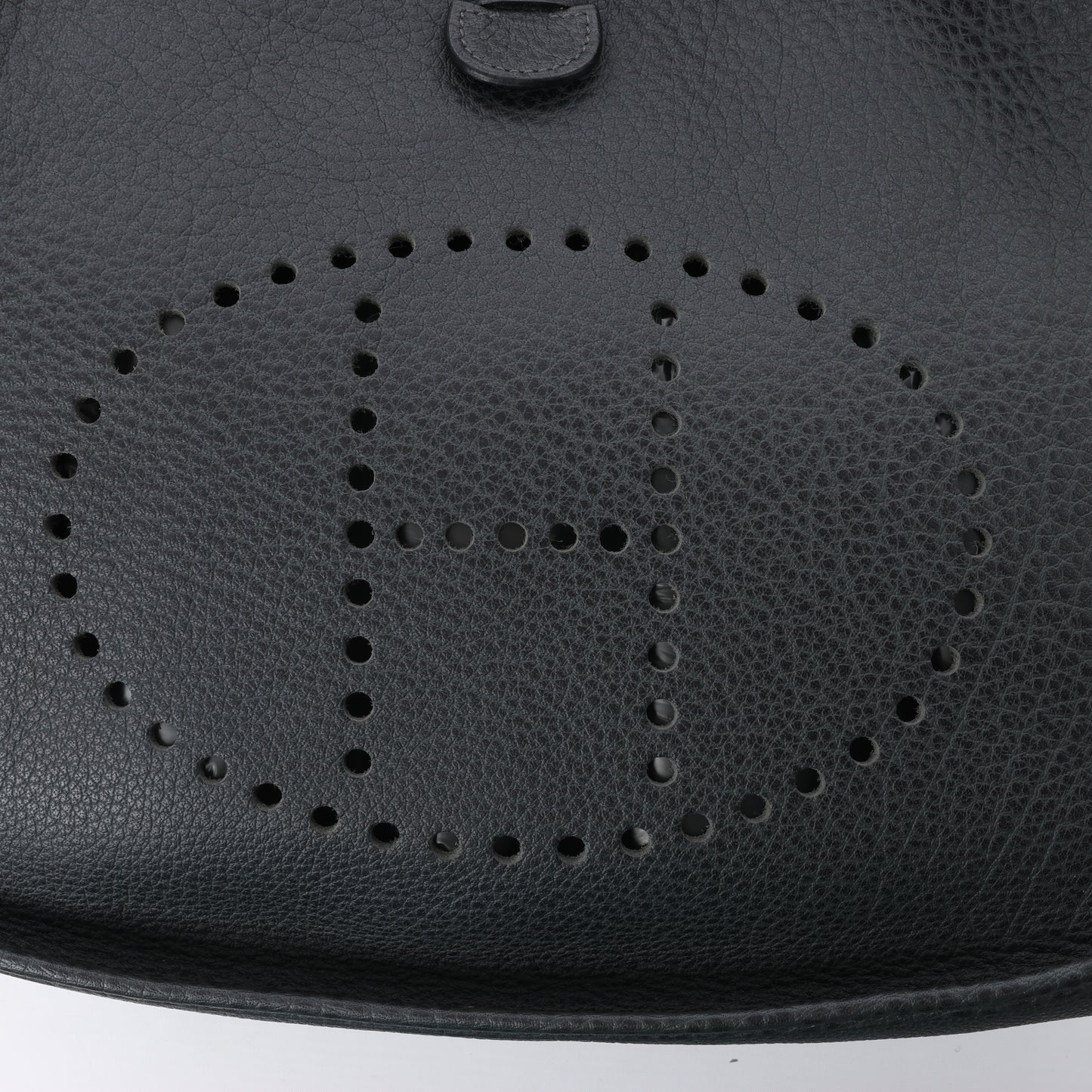 HERMES Evelyne 1 33 GM Fjord Graphite Silver Metal Fittings Shoulder Bag □C: 1999