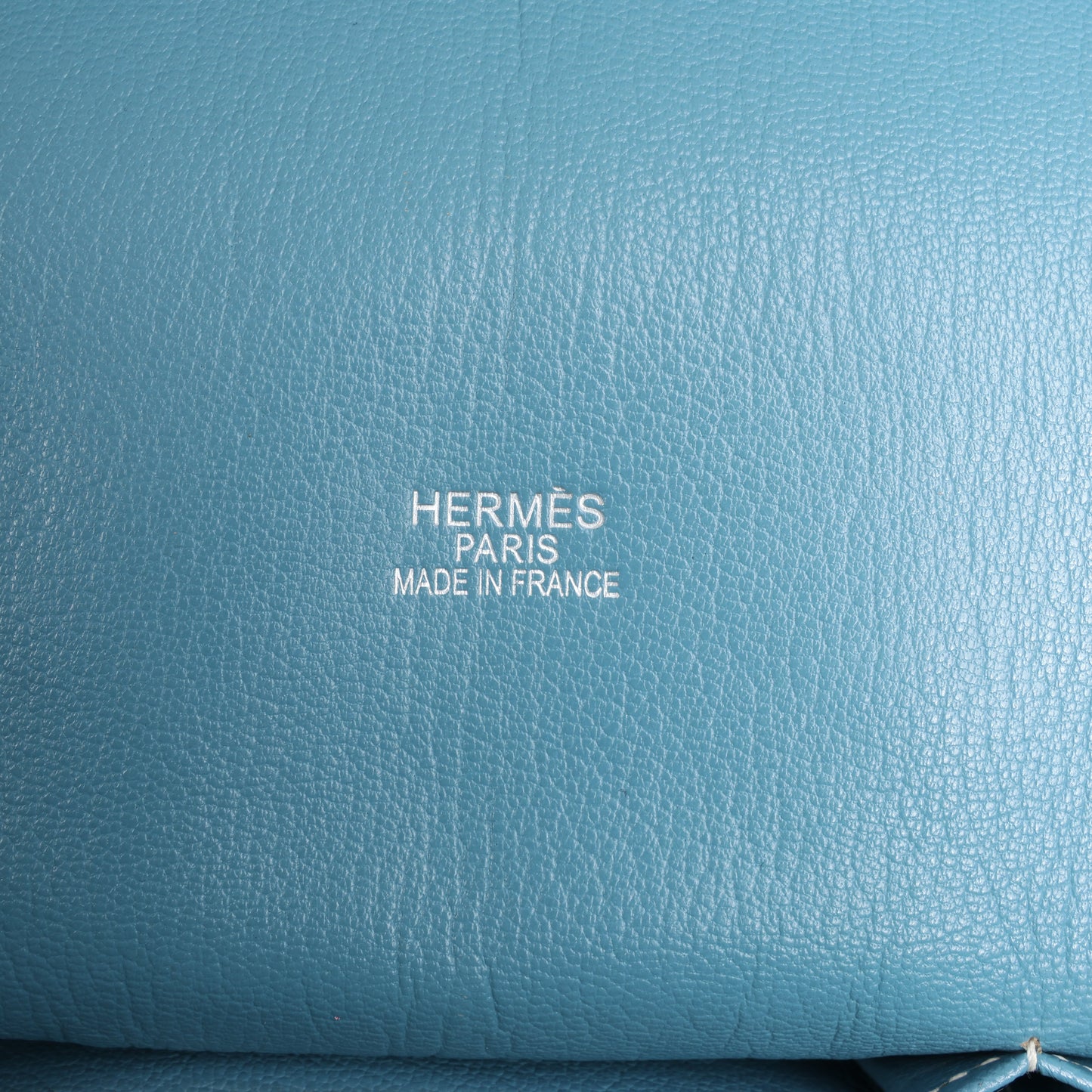 Hermès Jypsiere 37 Taurillon Clemence Blue Jean Silver Metal Fittings Shoulder bag □L: 2008