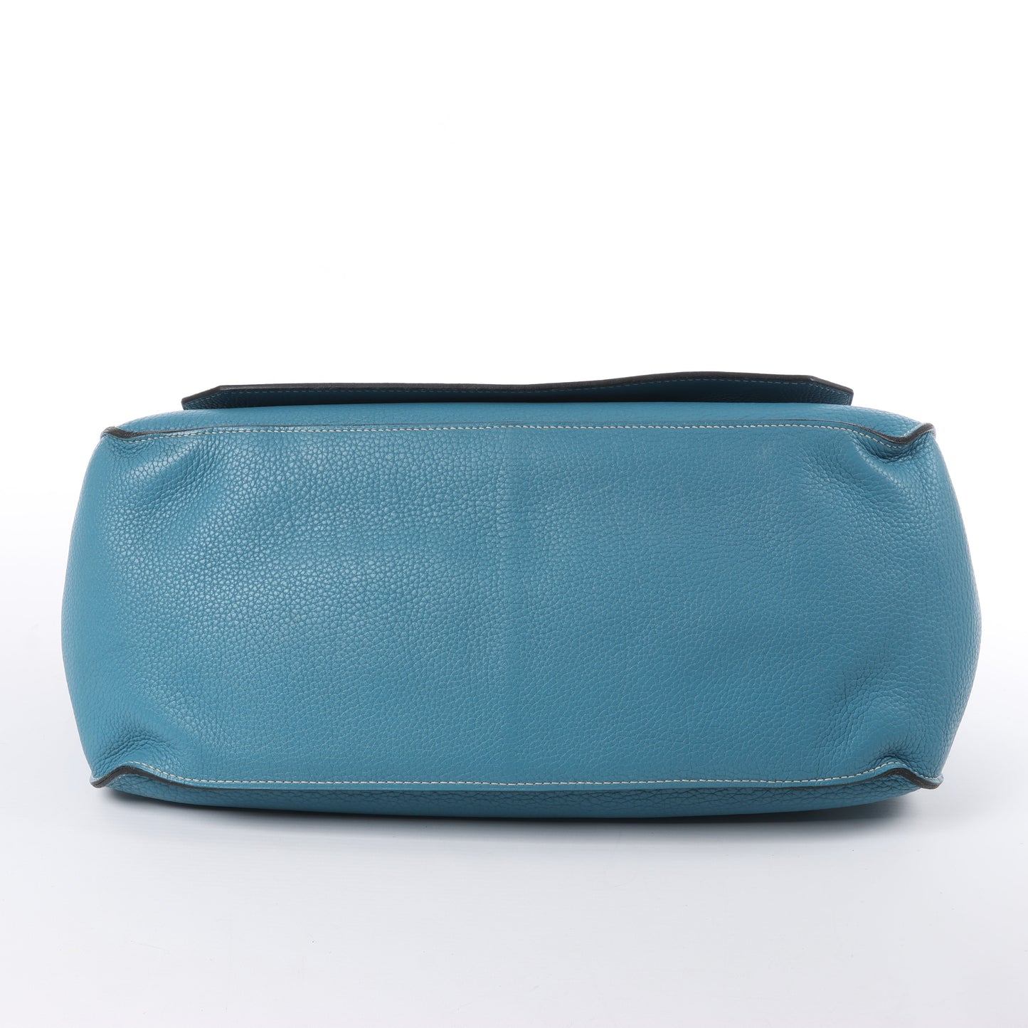 Hermès Jypsiere 37 Taurillon Clemence Blue Jean Silver Metal Fittings Shoulder bag □L: 2008