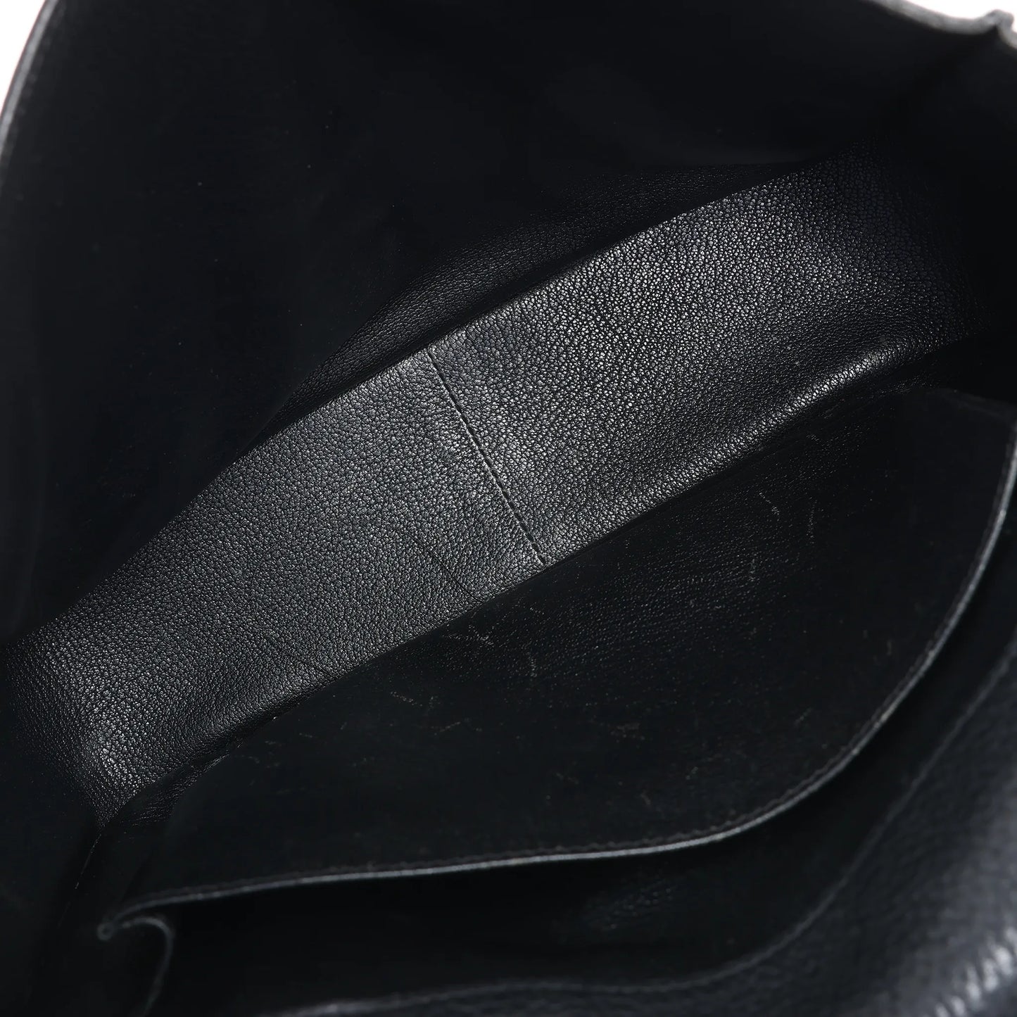 HERMES Steve Caporal 27 Taurillon Clemence in Schwarz und Silber Metallbeschläge Umhängetasche X: 2016