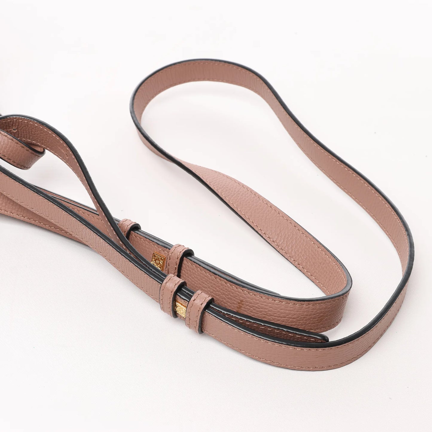 LOEWE – Hammock Mini – 2-Wege-Handtasche aus Leder in Altrosa