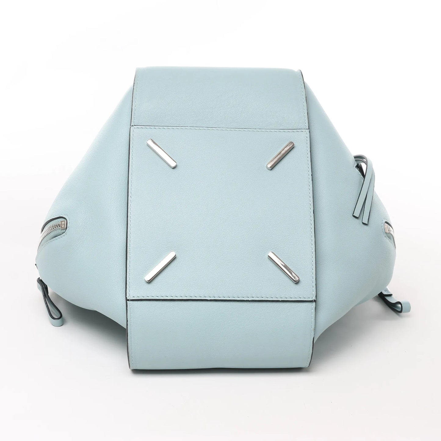 LOEWE Hammock Kleine 2-Wege-Handtasche aus Leder in Hellblau