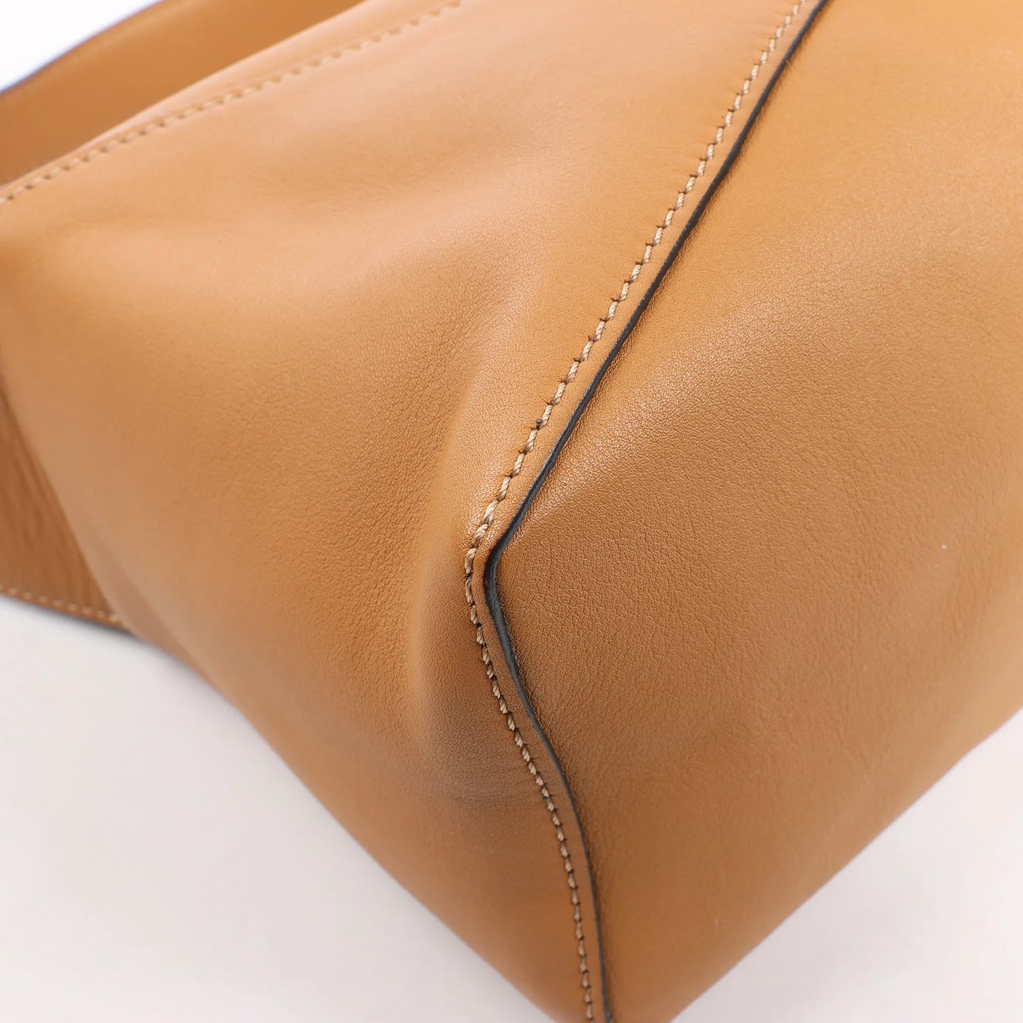 LOEWE Puzzle Hobo Leather Shoulder bag in Brown