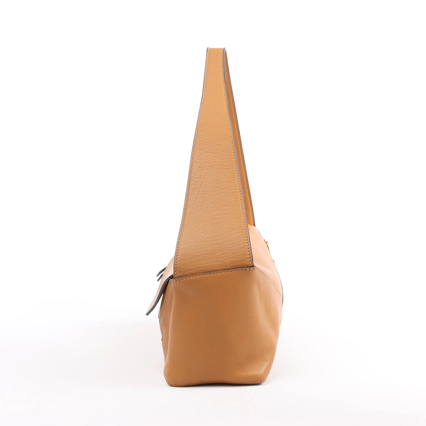 LOEWE Puzzle Hobo Leather Shoulder bag in Brown