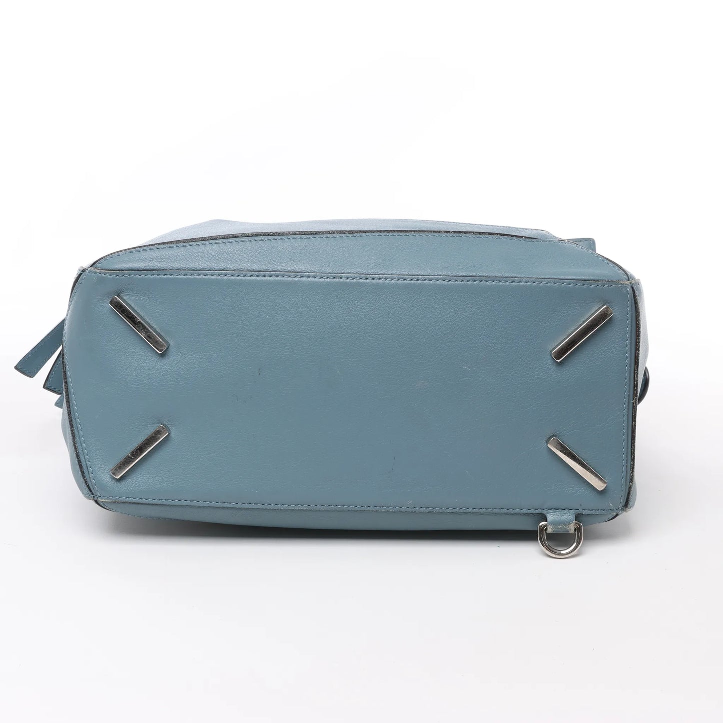 LOEWE Puzzle – Mittlere 2-Wege-Handtasche aus Leder in Blau
