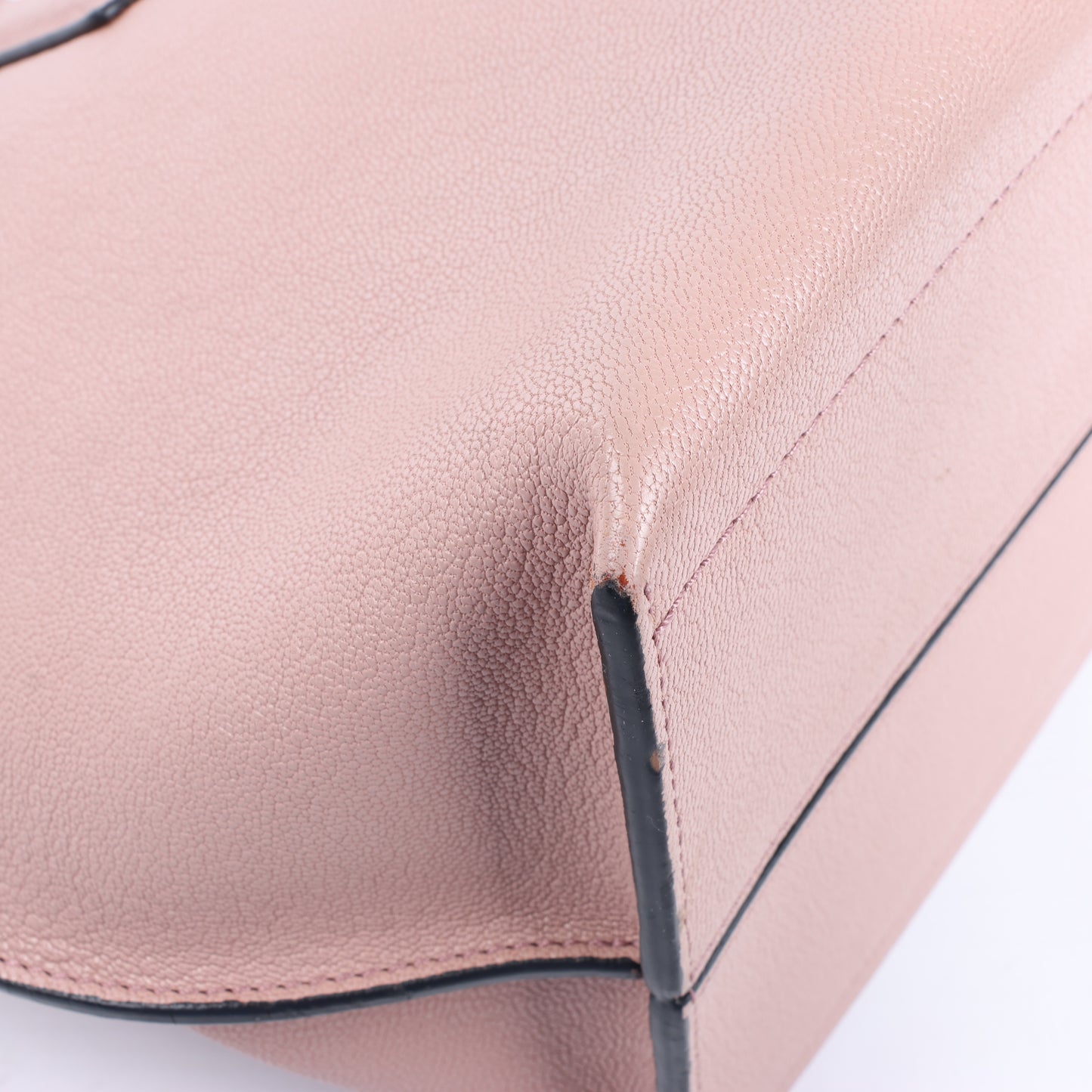 LOEWE T Shopper Schultertasche aus Leder in Pink